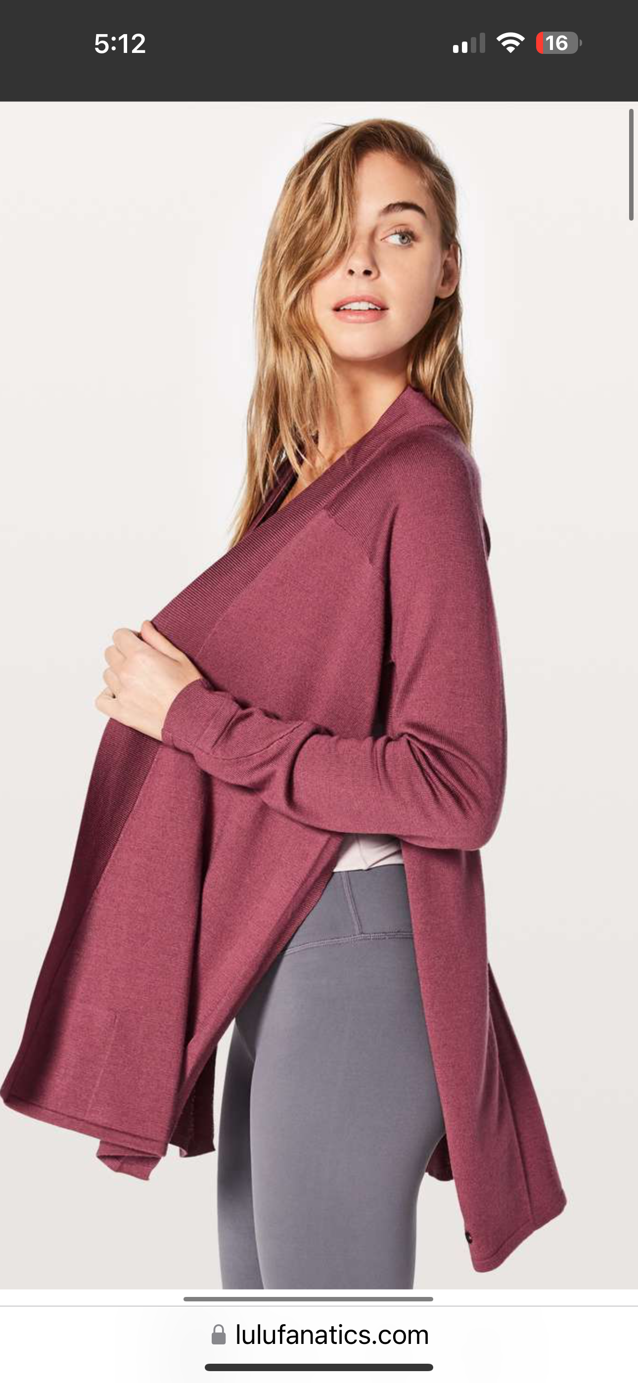 Lululemon Blissful Zen Sweater (8)