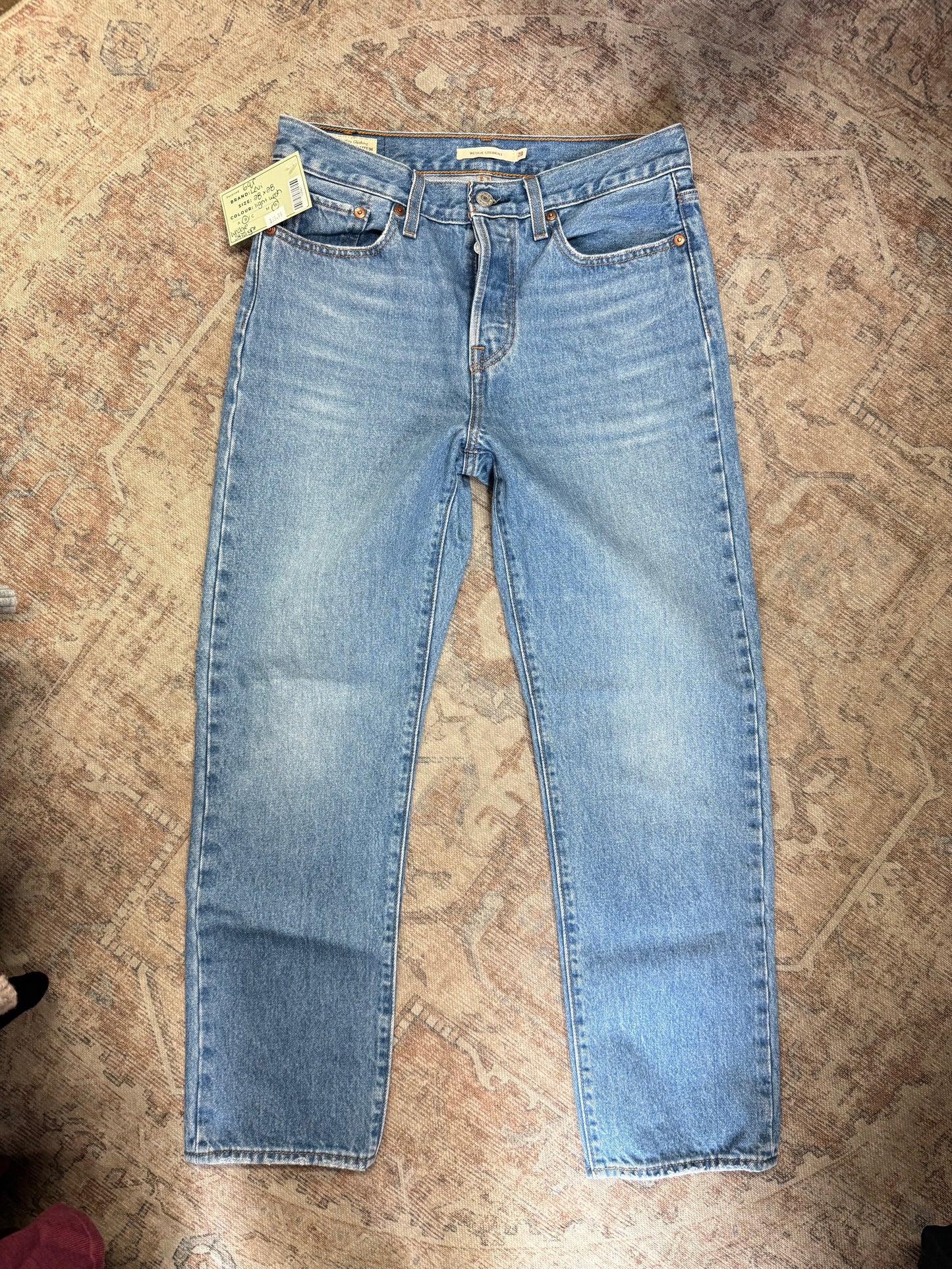 Levi’s Wedgie Straight HR Jeans (28x28)