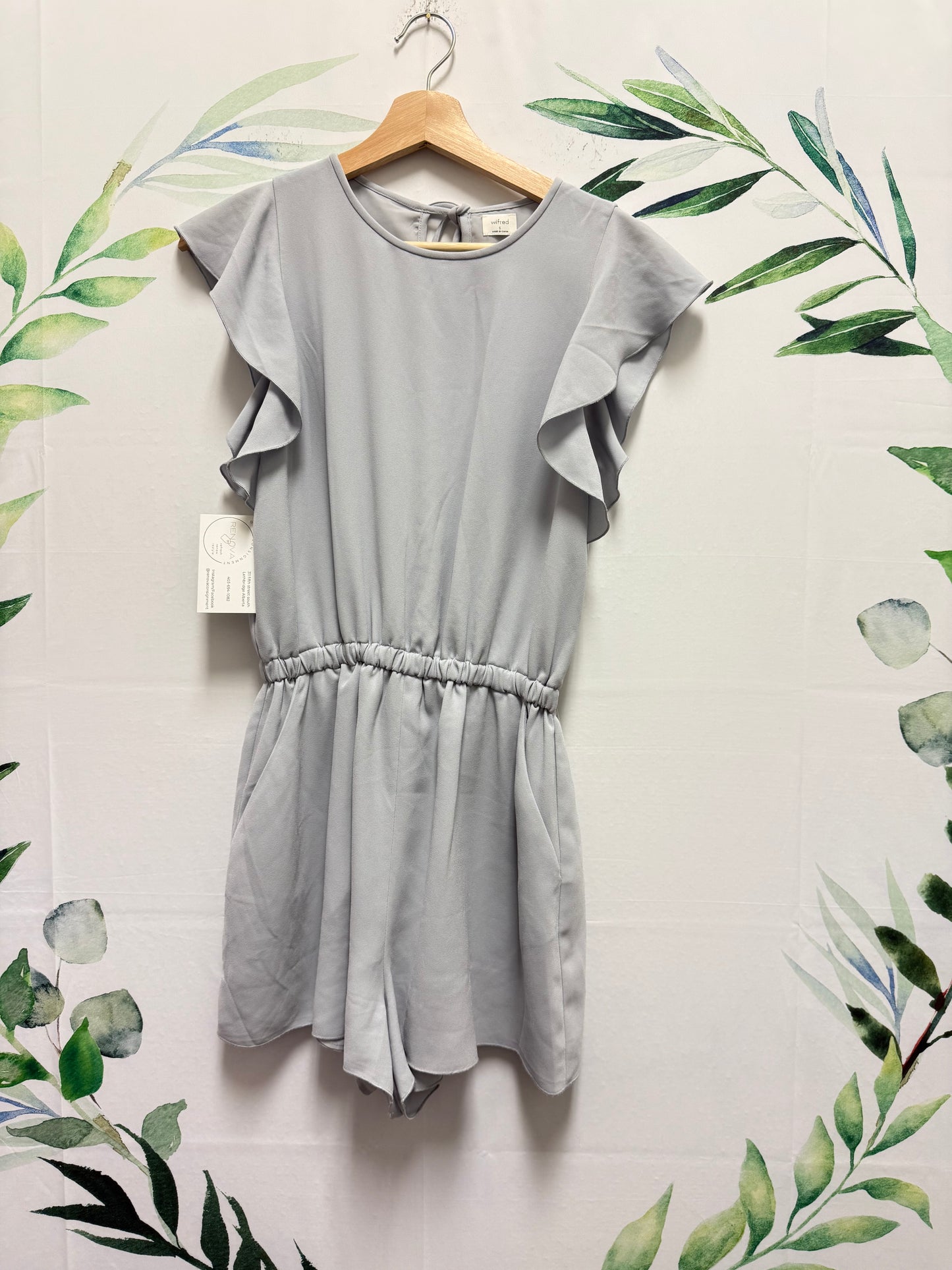 Aritzia Wilfred Fleurette Romper (S)