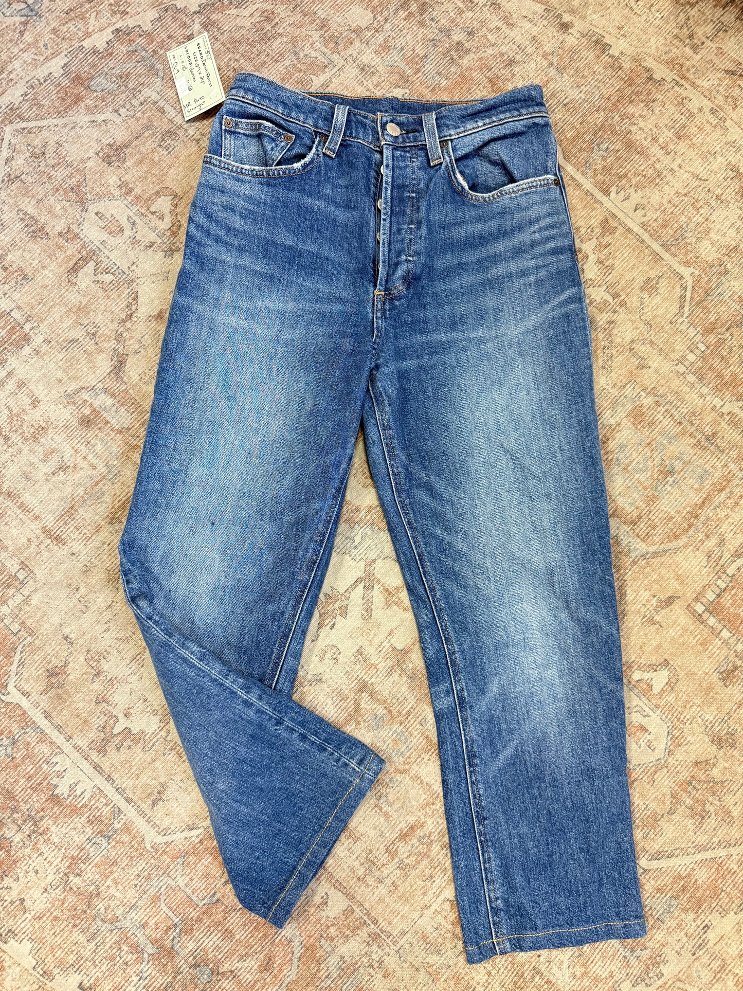 Denim Forum Arlo Straight HR Jeans (29x24)