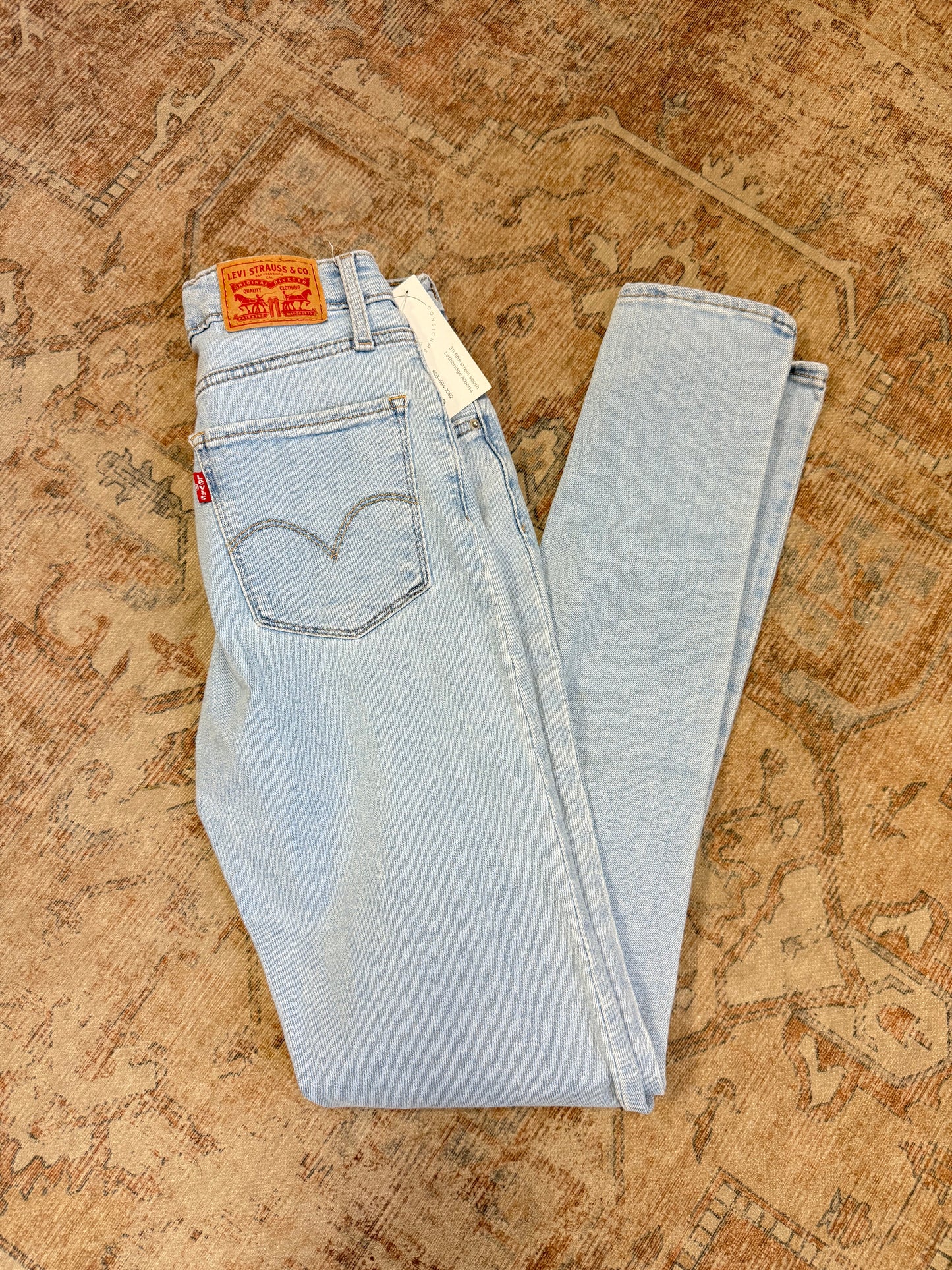 Levi 721 HR Skinny Jeans (26x32)