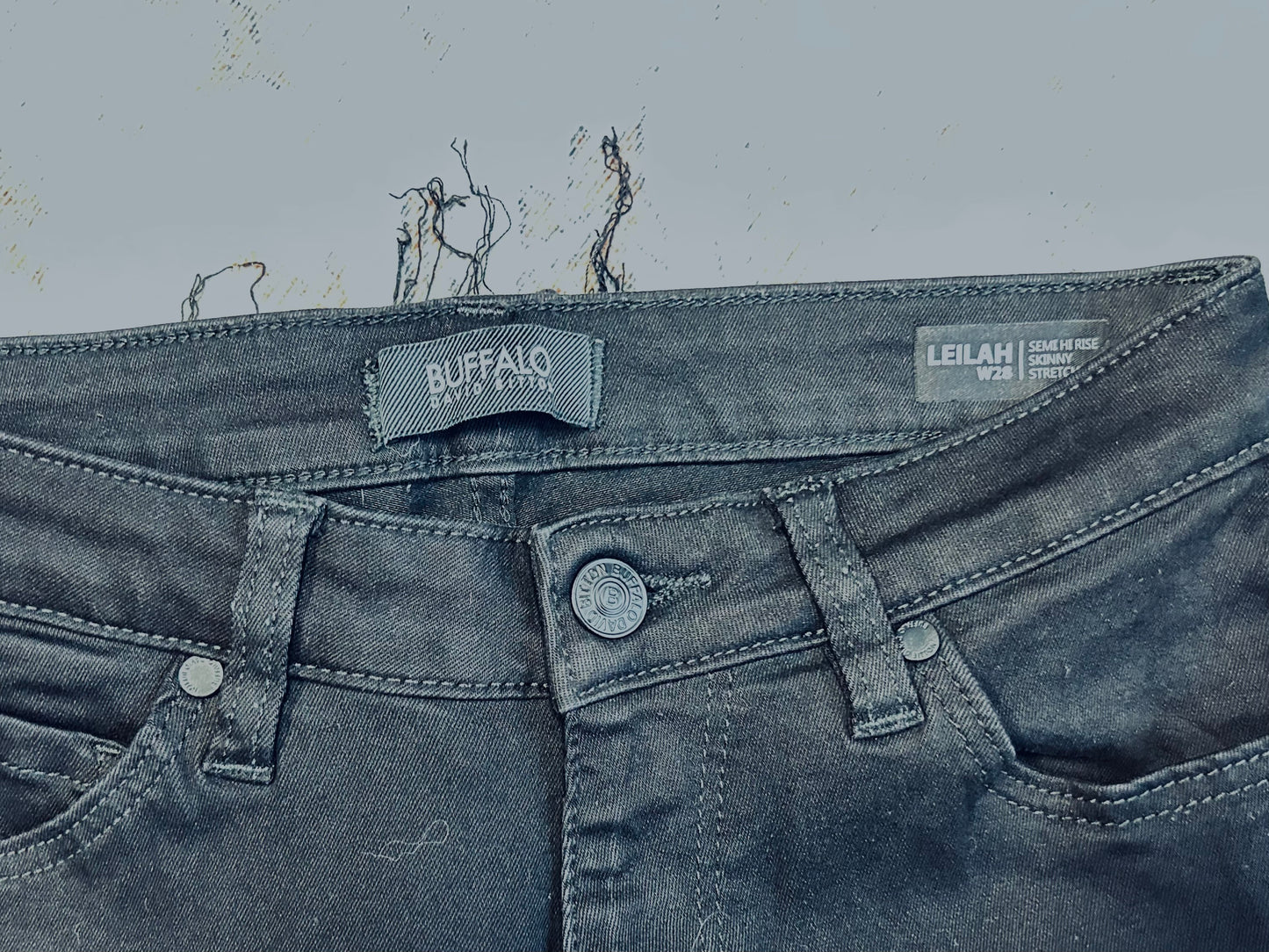 Buffalo Leilah Skinny Semi HR Jeans (28x28)