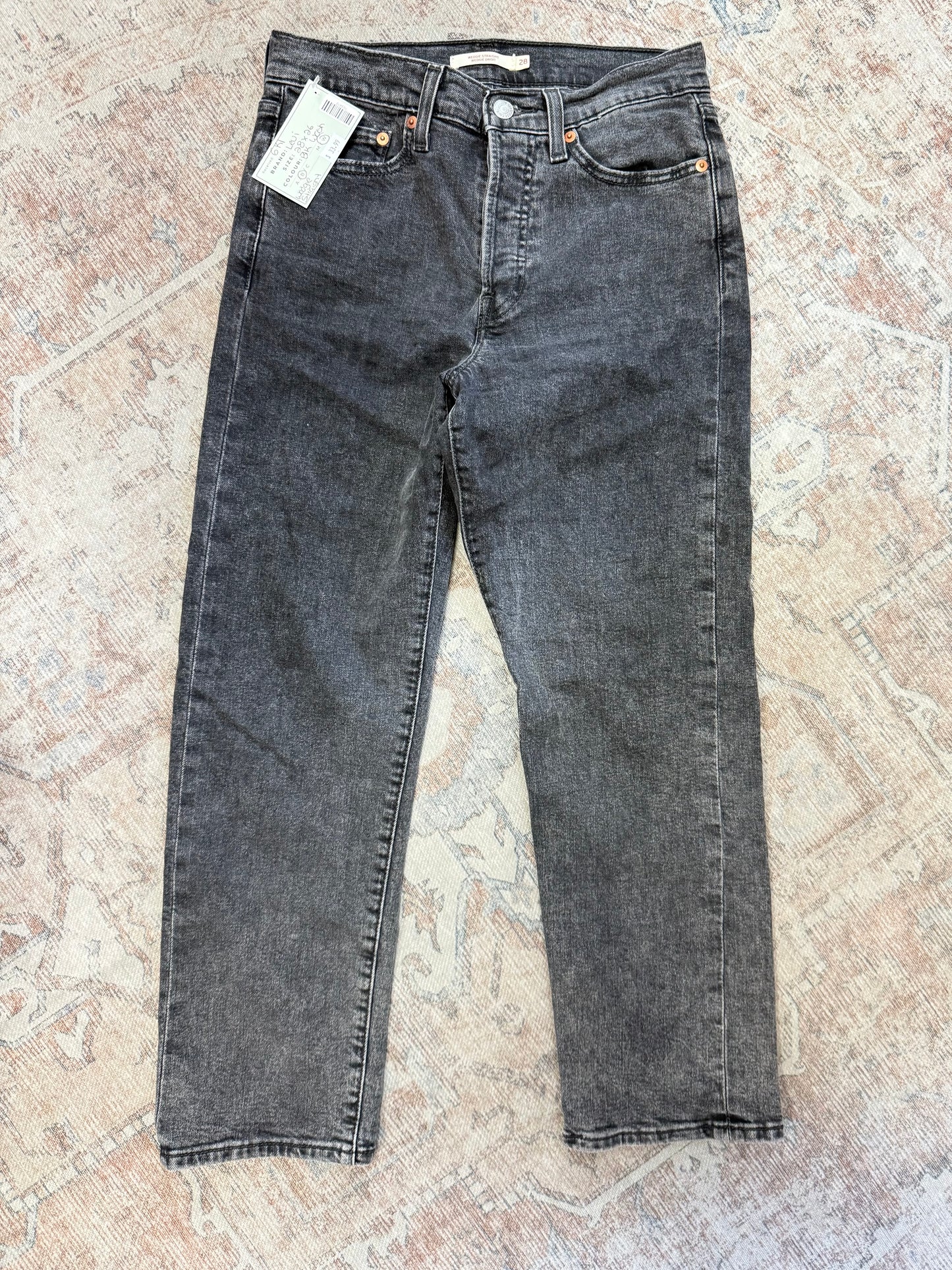 Levi’s Wedgie Straight HR Jeans (28x26)