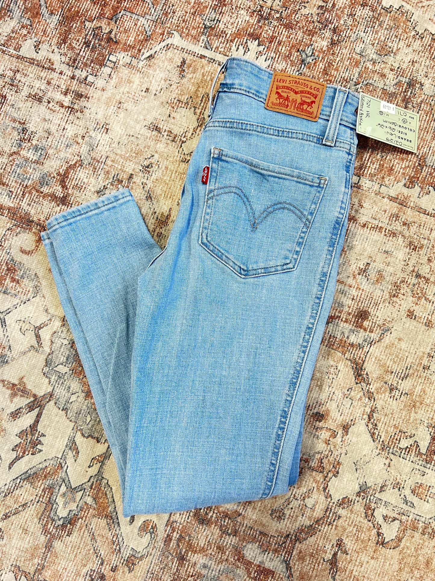 Levi 721 Skinny Ankle HR Jeans (26x26)