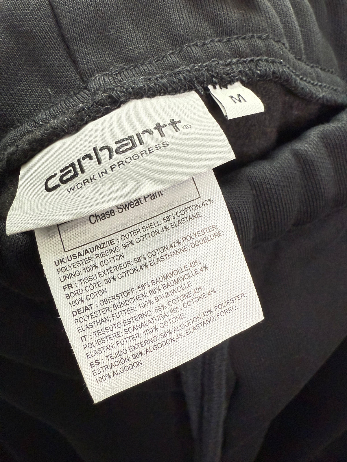 Carhartt Work In Progress Chase Sweatpant 31” (M)
