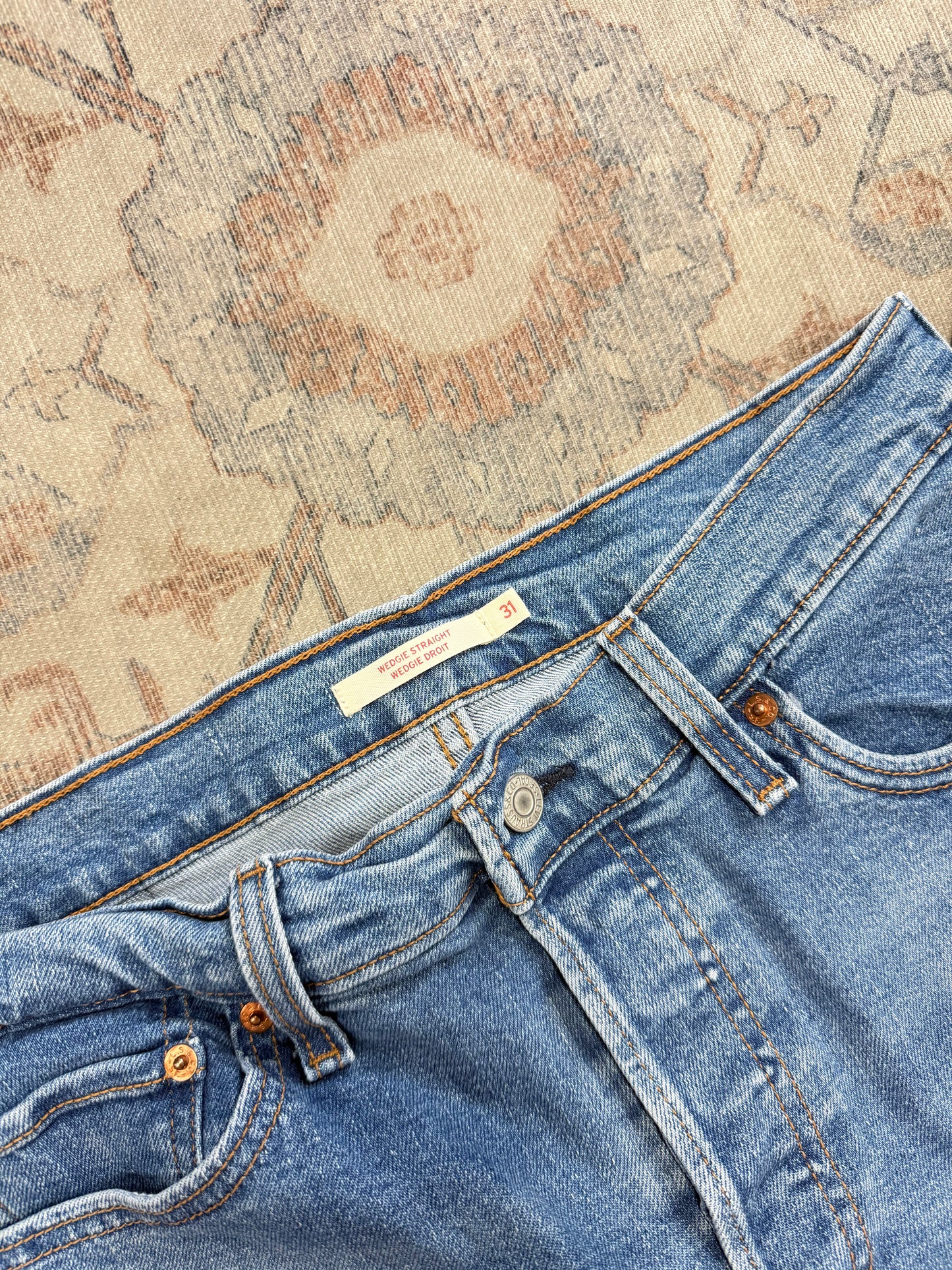 Levi’s Wedgie Straight HR Jeans (31x28)