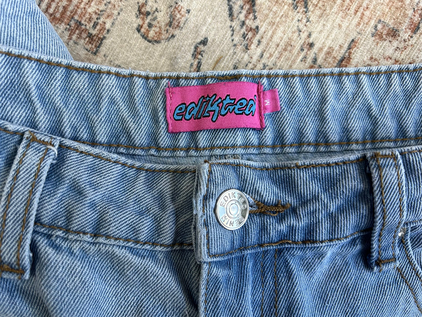 Edikted Raelynn Low Rise Jeans (M)