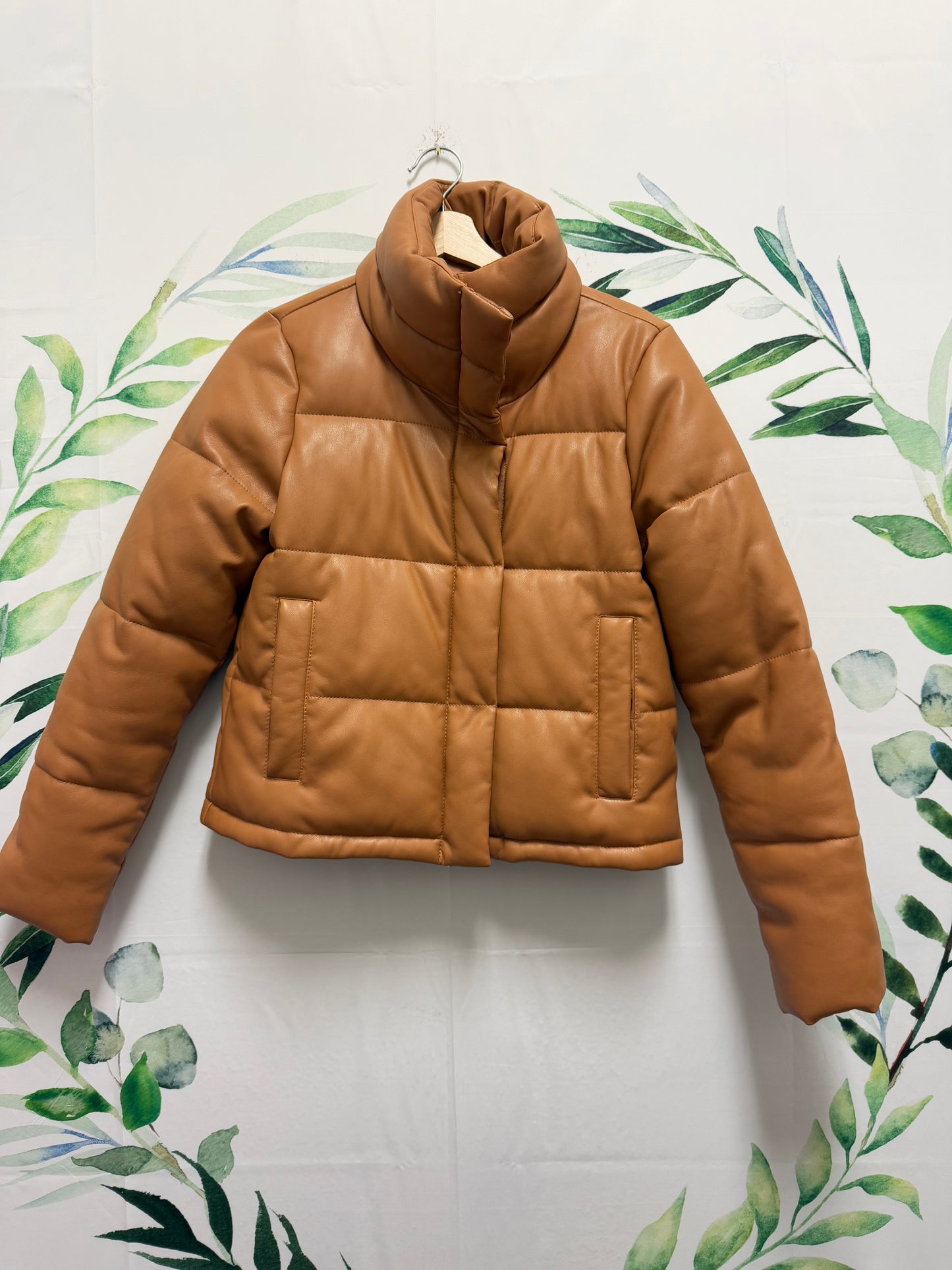 Abercrombie Mini Puffer Jacket (S)
