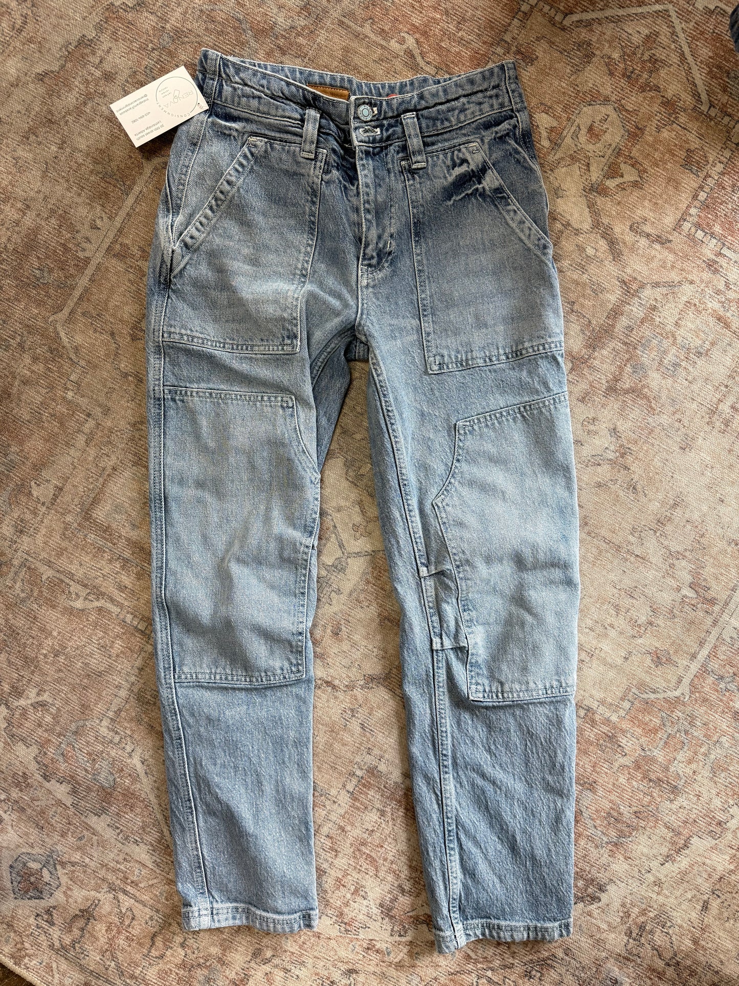 Anthropologie Pilcro Wanderer Relaxed Carpenter Jeans (27x28)