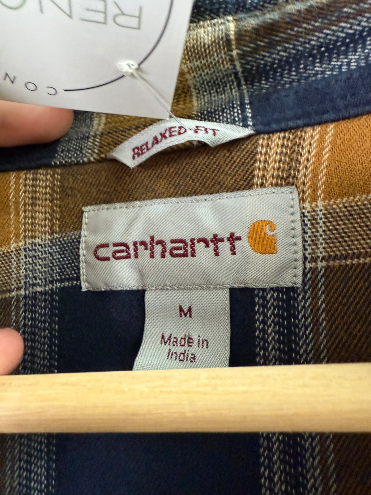 Carhartt Relaxed Fit Quilted Flannel (M)