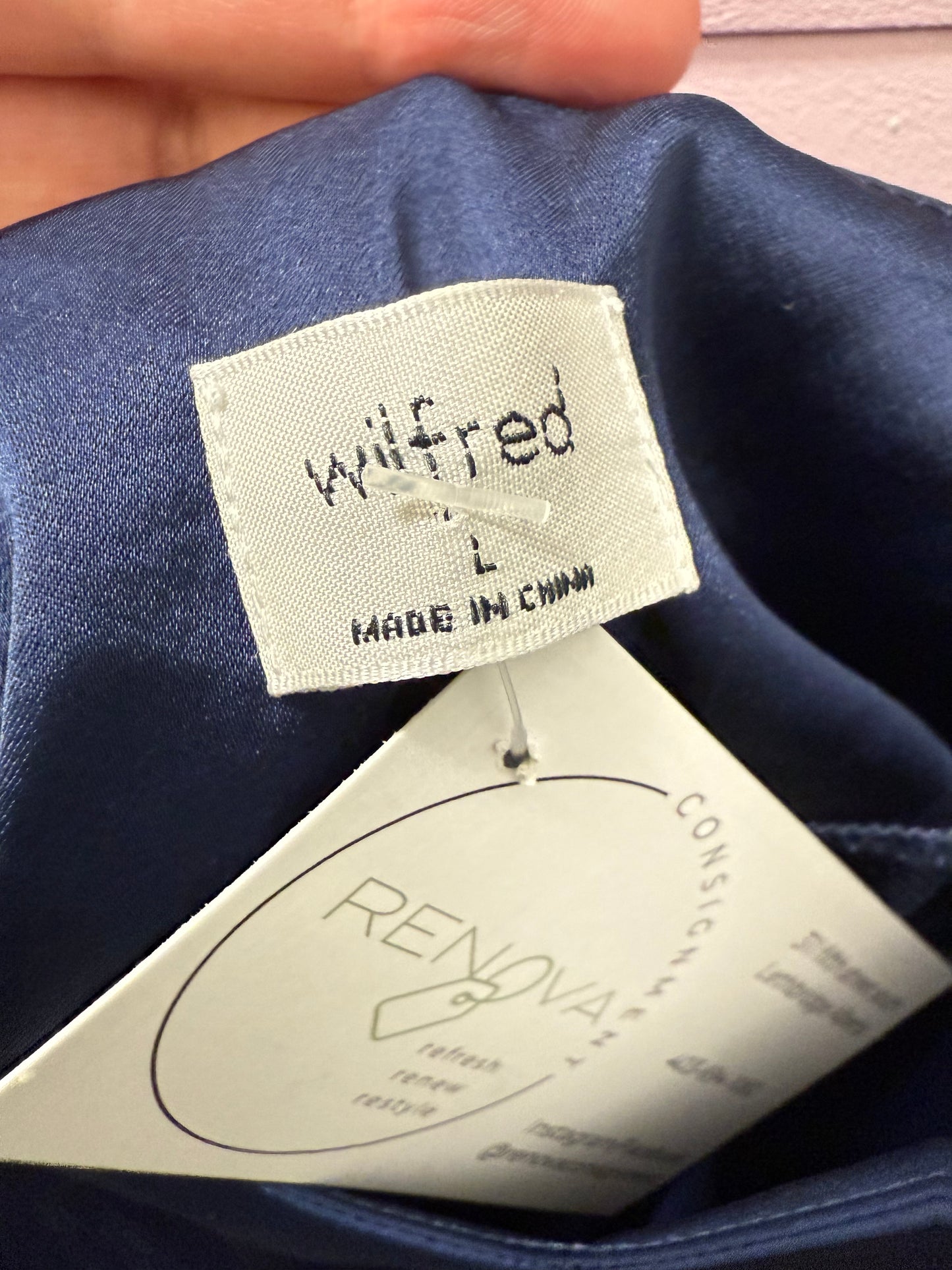 Aritzia Wilfred ONLY Slit Slip Dress (L)