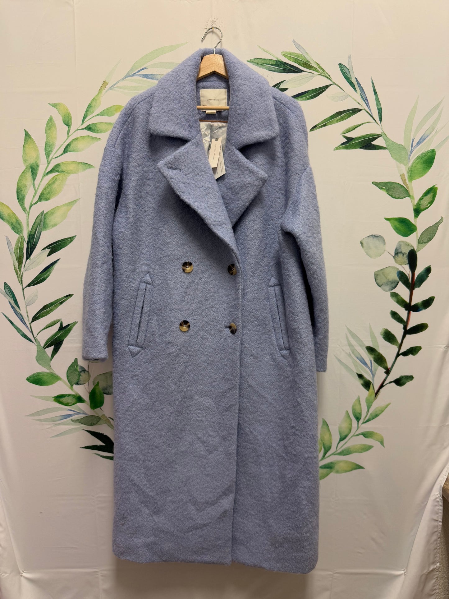 Anthropologie Wool Oversized Coat (M)