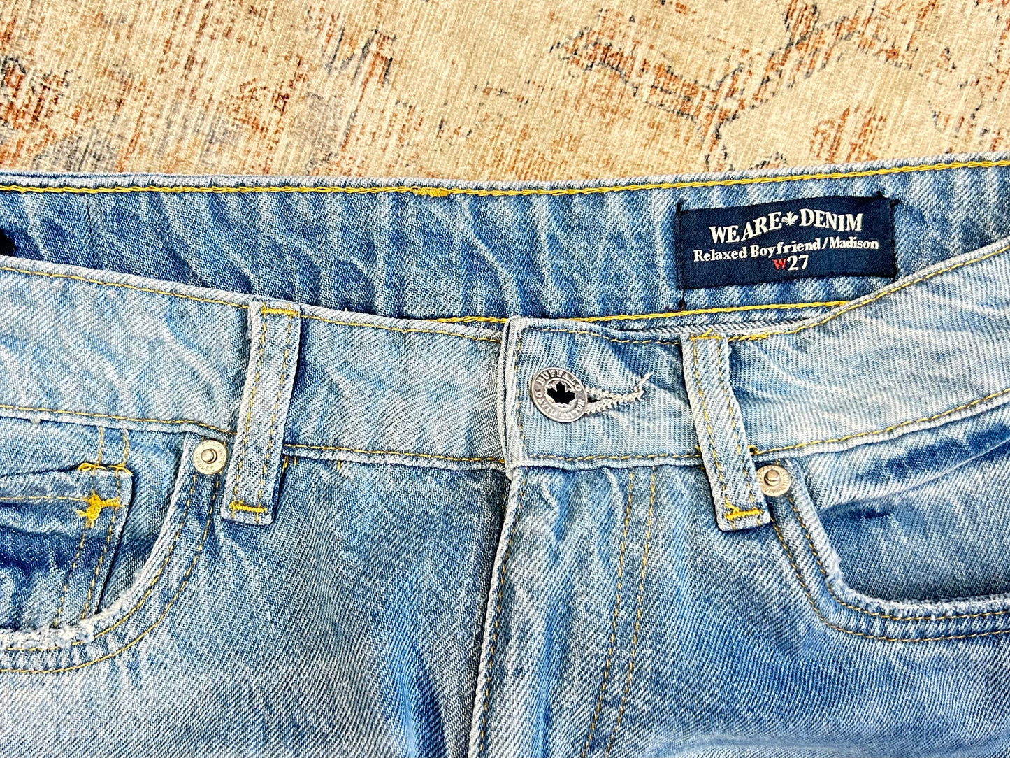 Buffalo Relaxed Boyfriend Jeans (27x28)