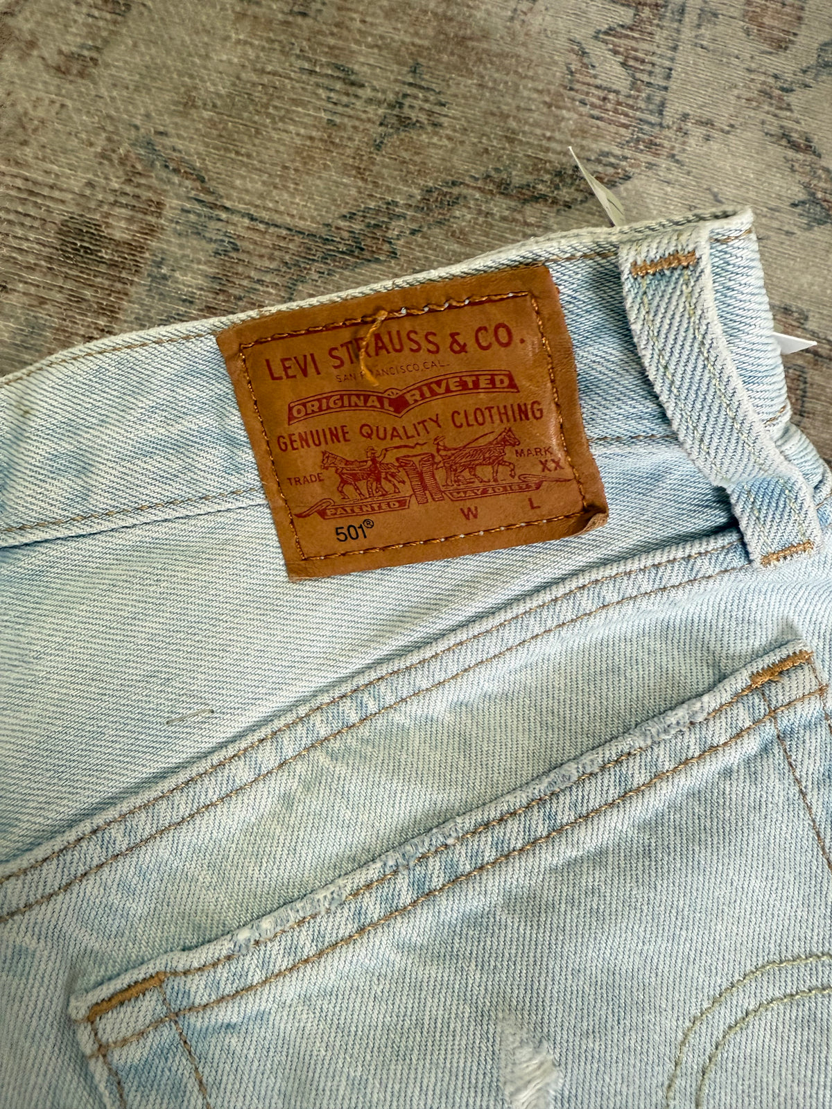 Levi’s 501 Long HR Shorts (25) oo*