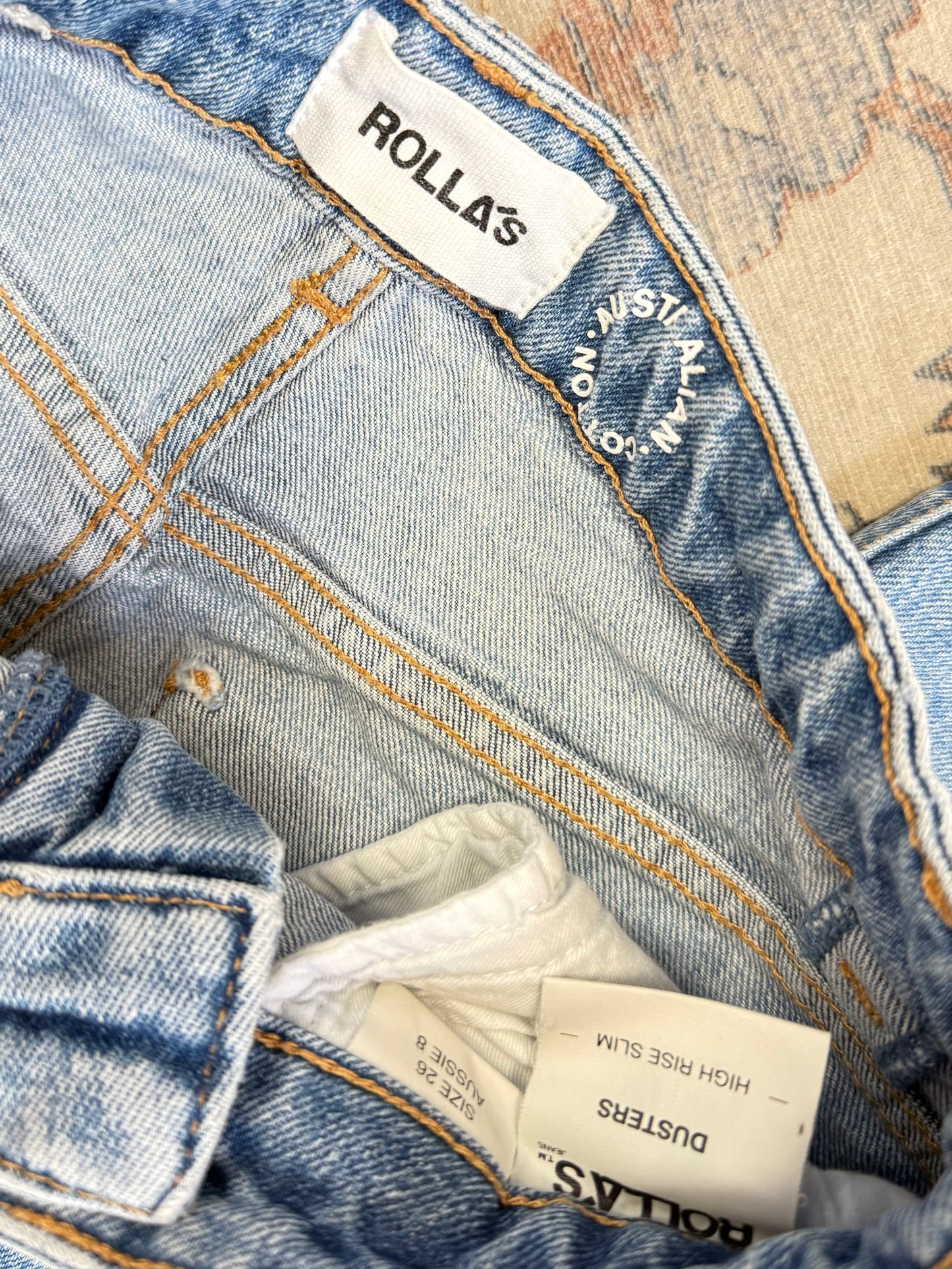 Rollas Slim Dusters HR Jeans (26x27)