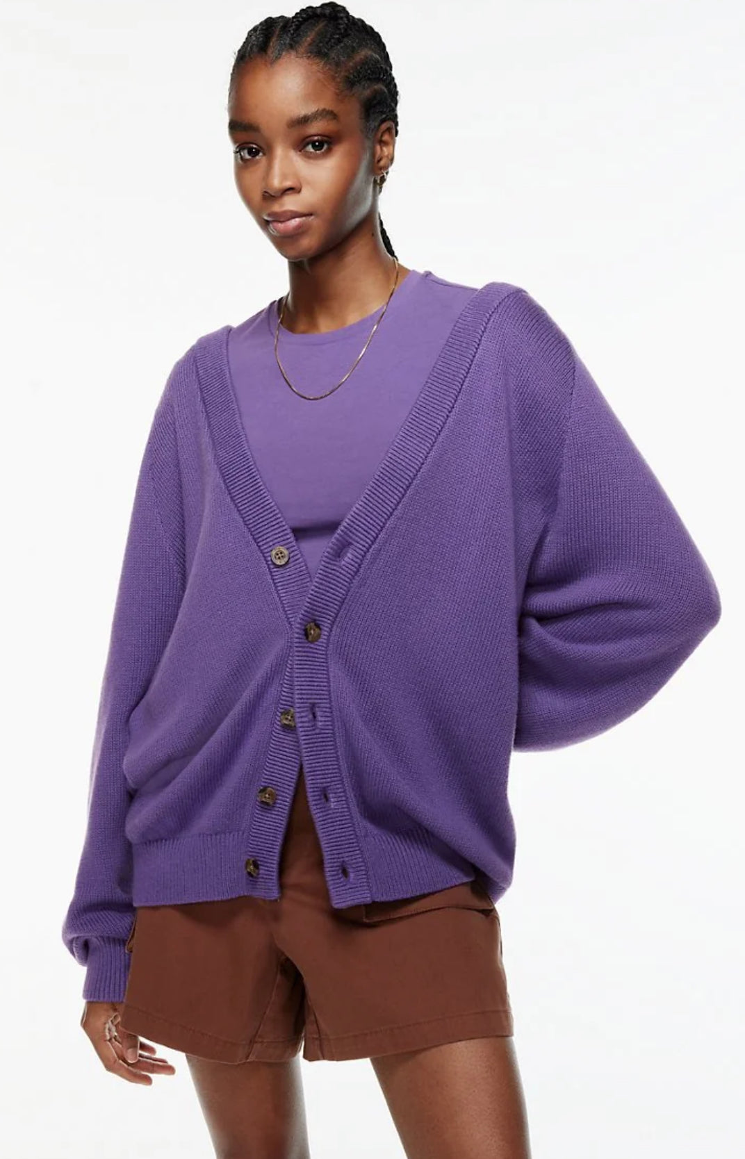 Aritzia TNA Barry Oversized Cardigan (1 = XXS/XS)