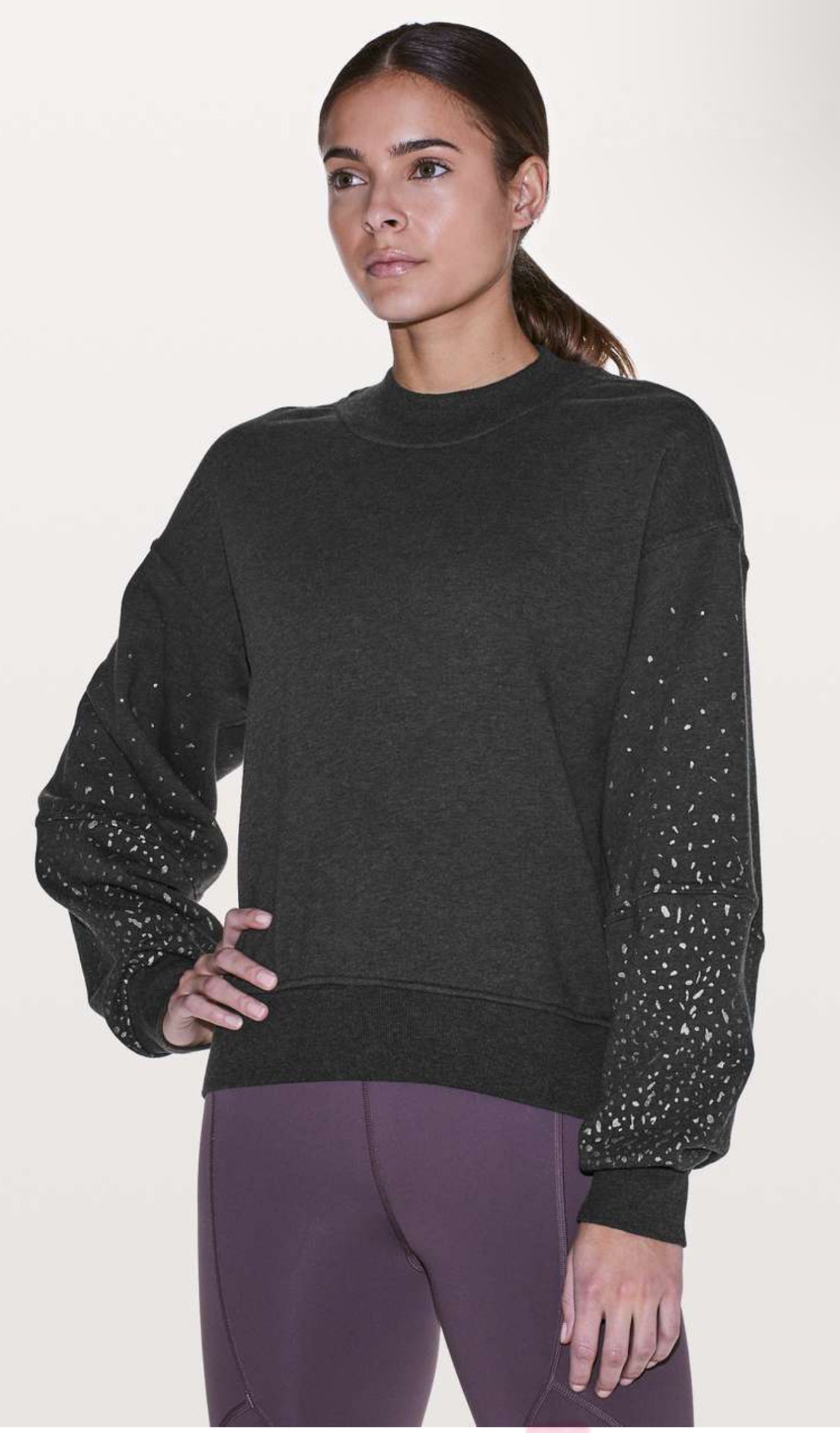 Lululemon To The Beat Reflective Crewneck (6/8)