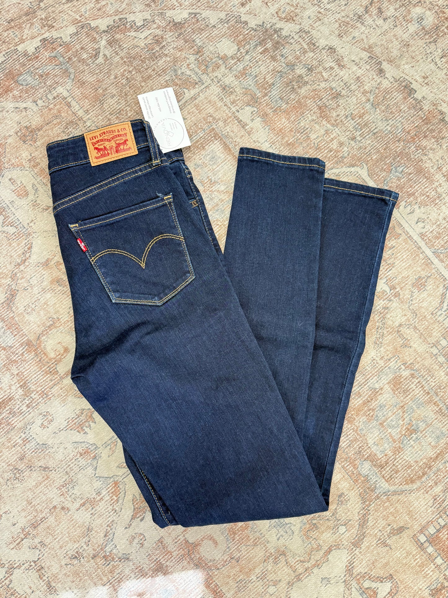 Levi 721 Skinny HR Jeans (27x32)