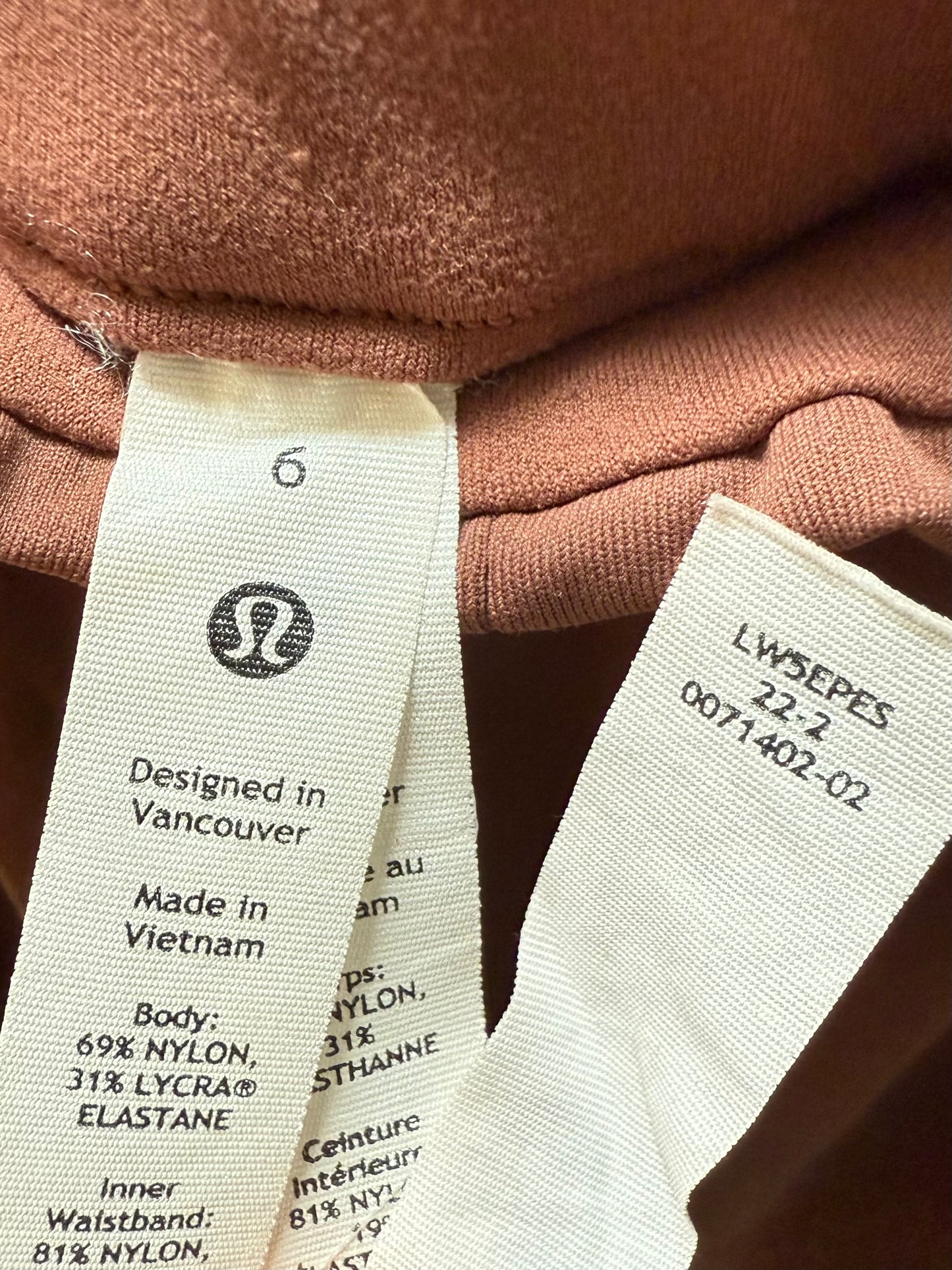 Lululemon Keep Moving Stretch HR Pant 32” (6)