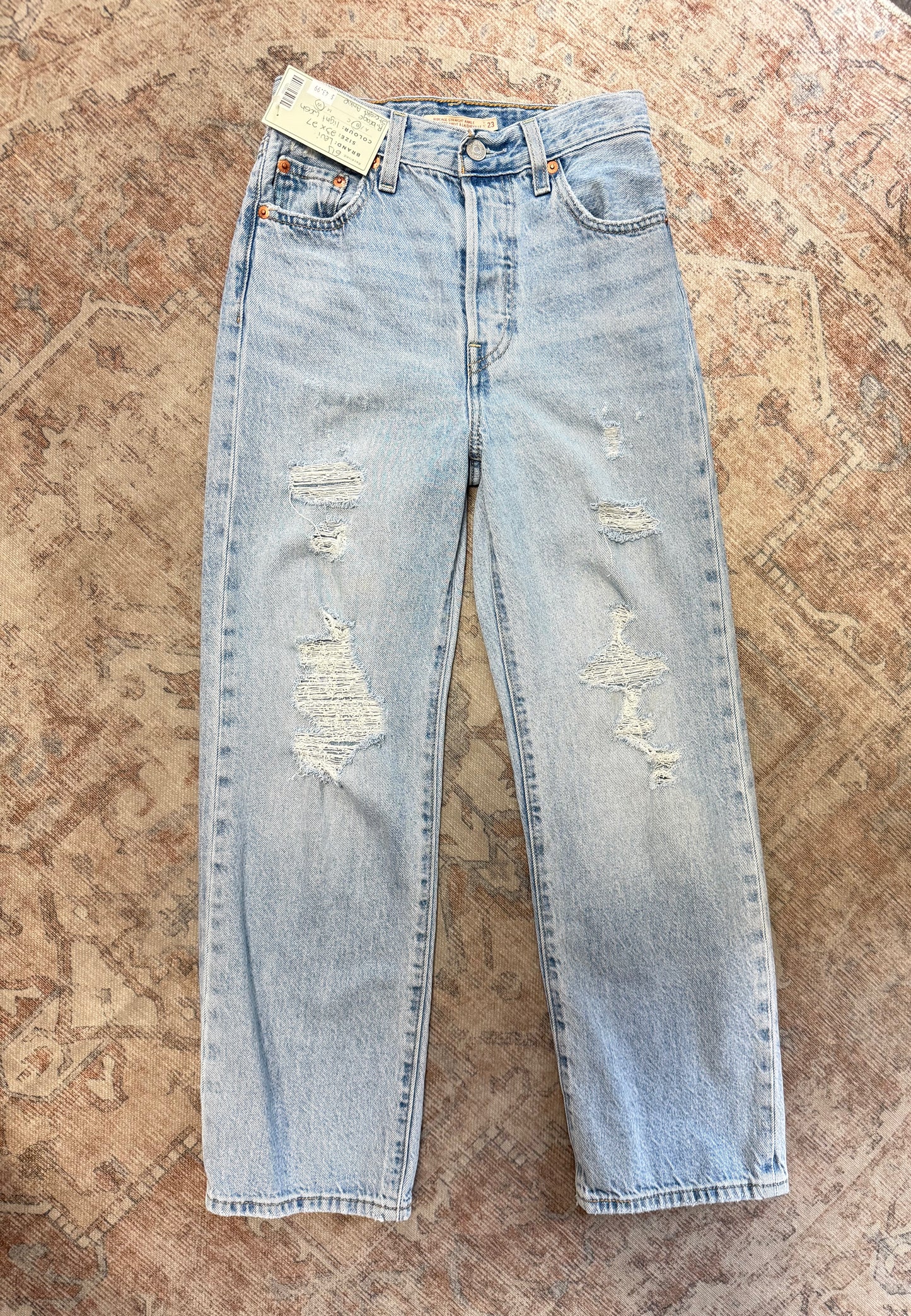 Levi’s Ribcage Straight Ankle HR Jeans (23x27)