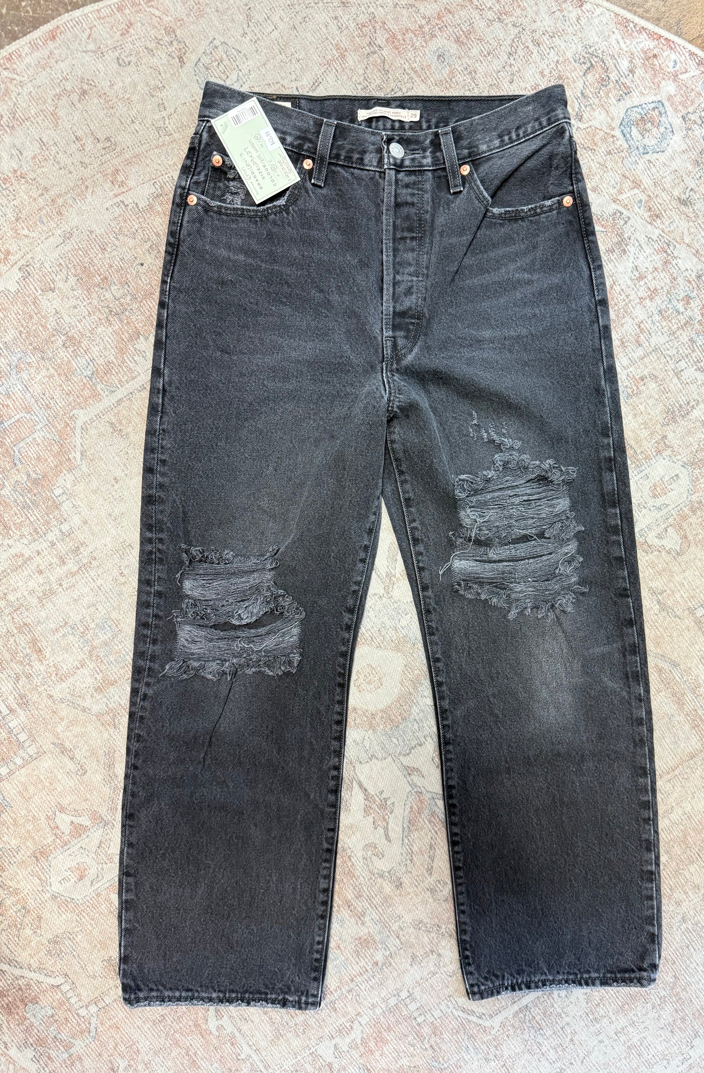 Levi’s Ribcage Straight Ankle HR Jeans (29x27)