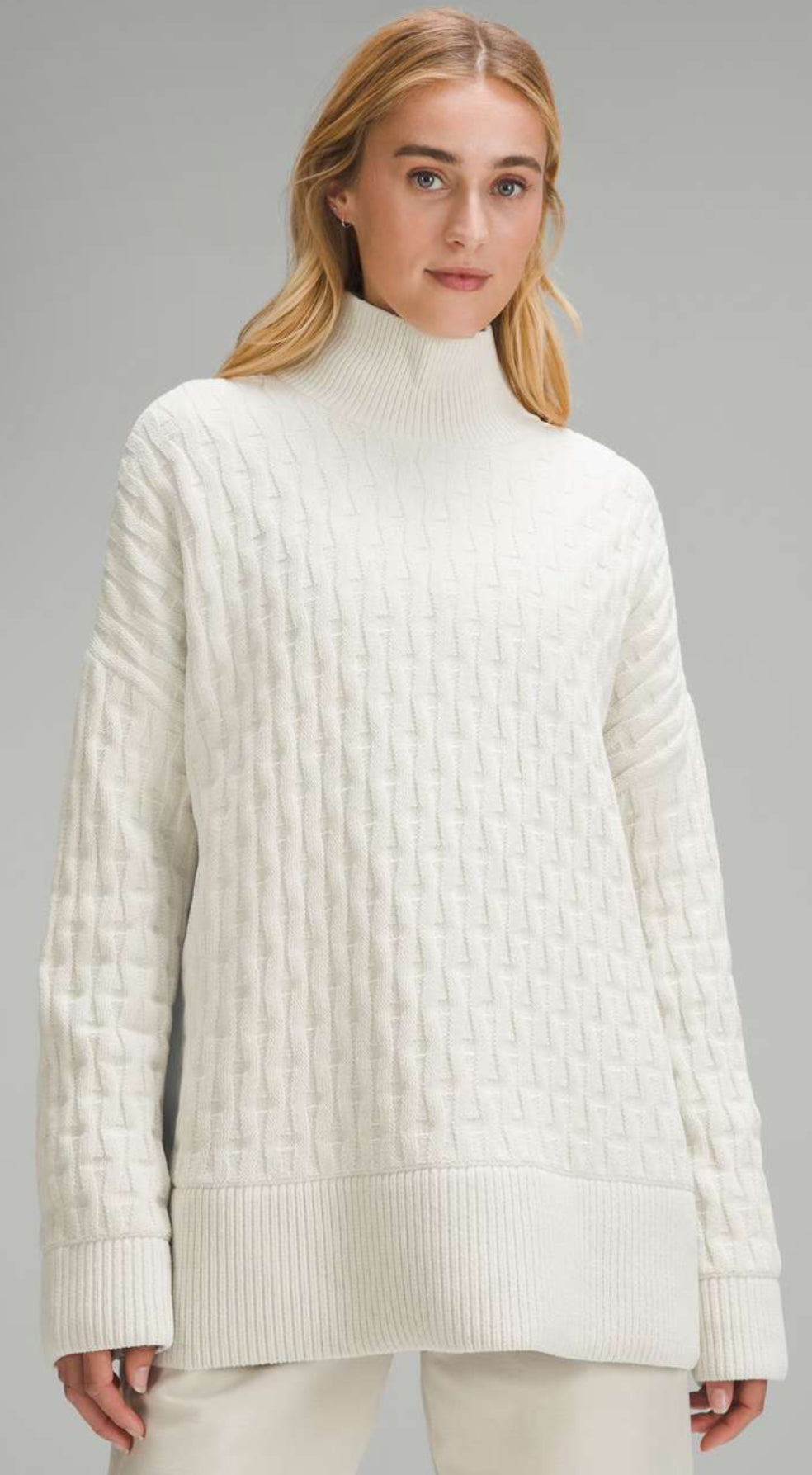 Lululemon Cable Knit Oversized Sweater (L)