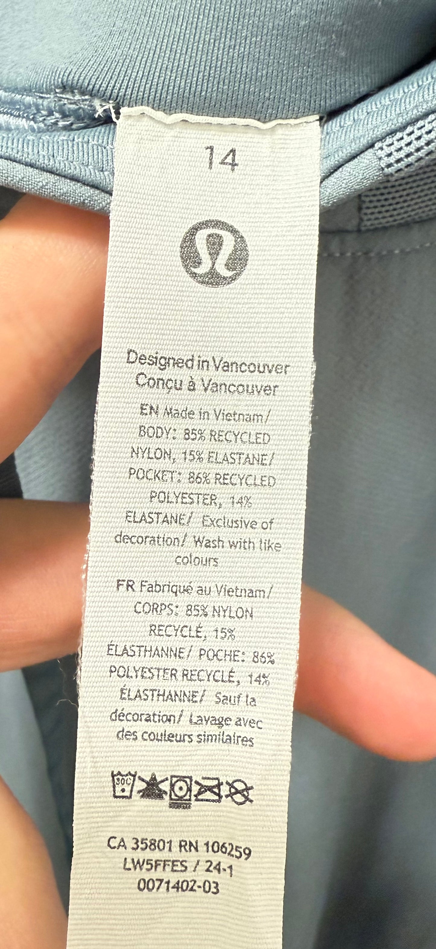 Lululemon License to Train HR Jogger 29” (14)