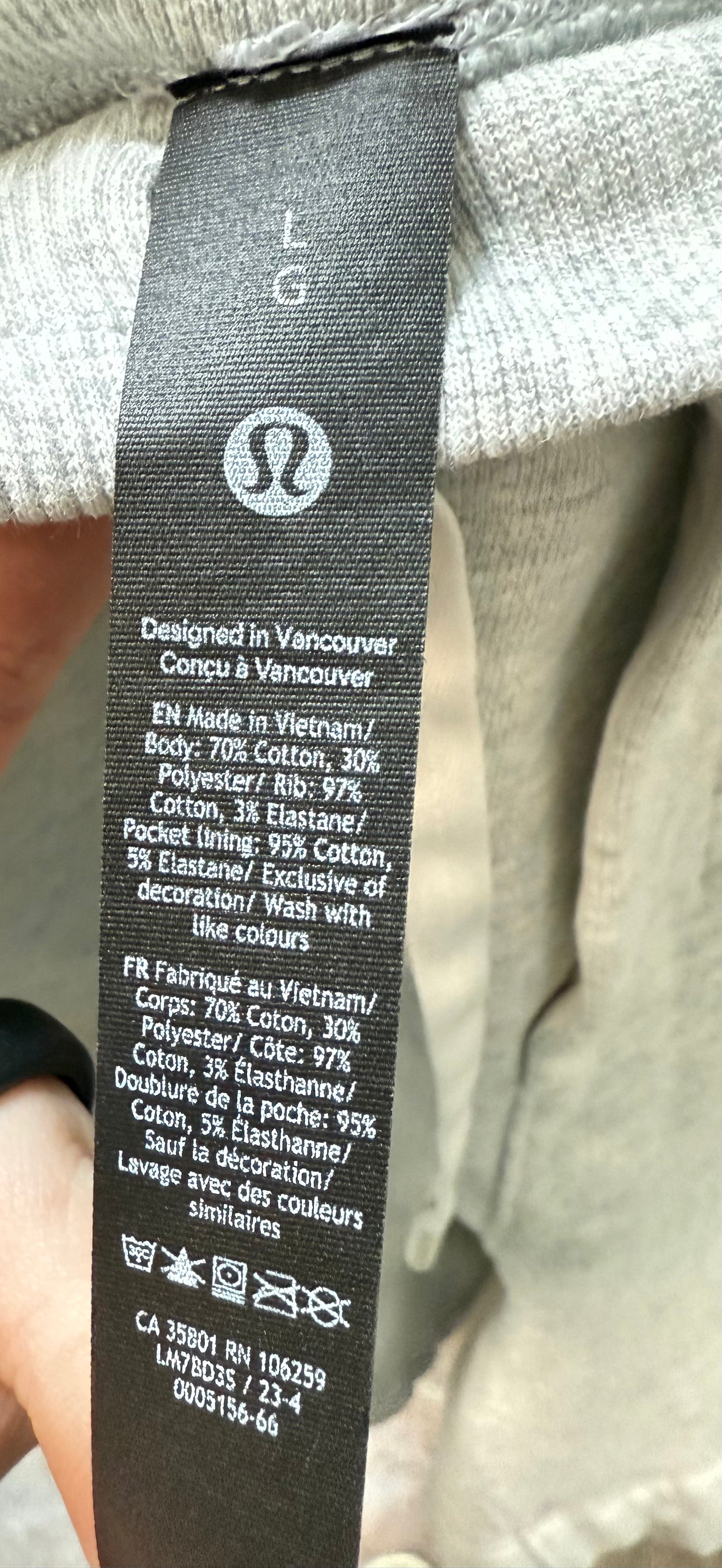Lululemon Steady State Short 5” (L)