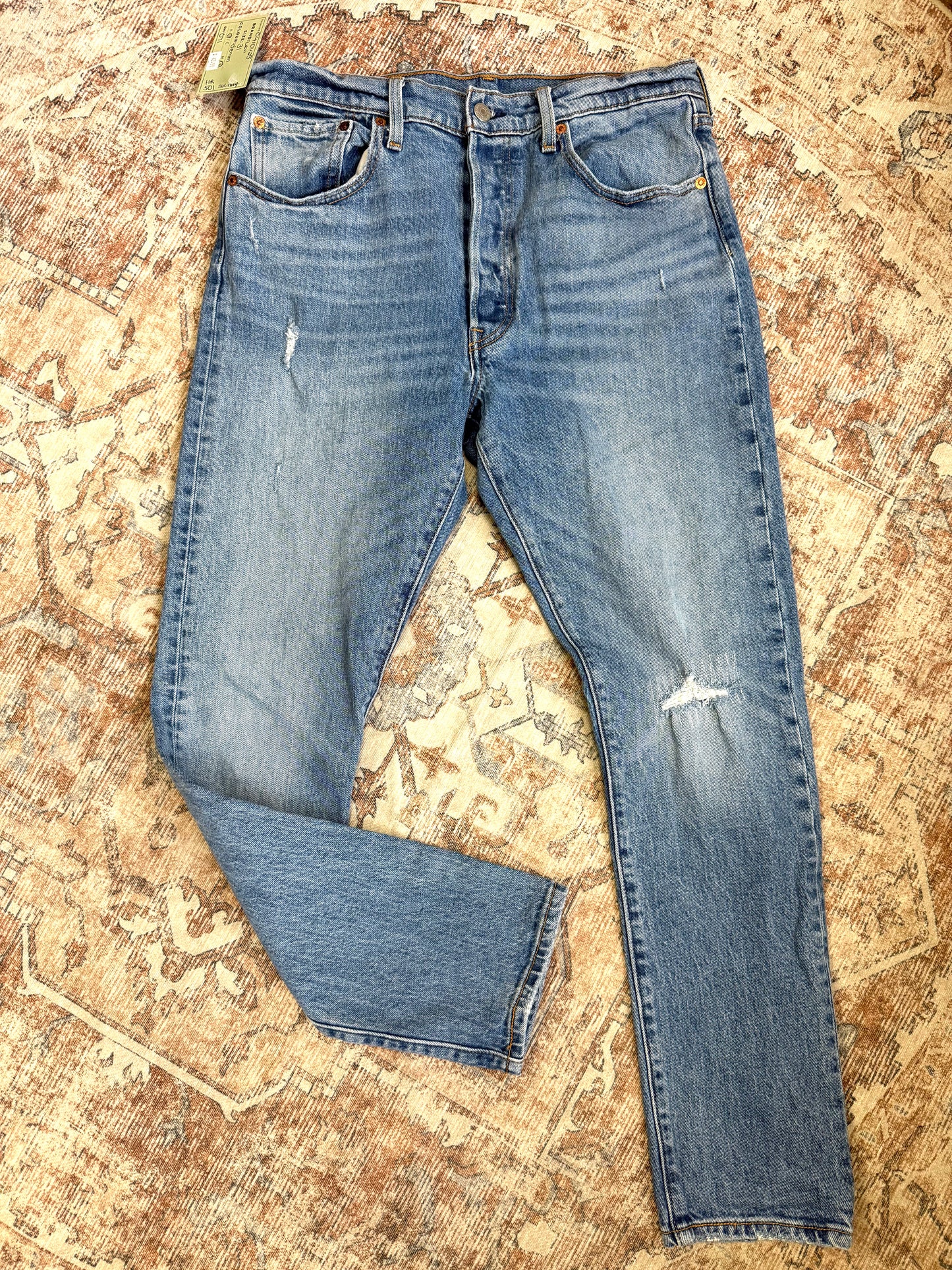 Levi 501 Skinny HR Jeans (31x30)