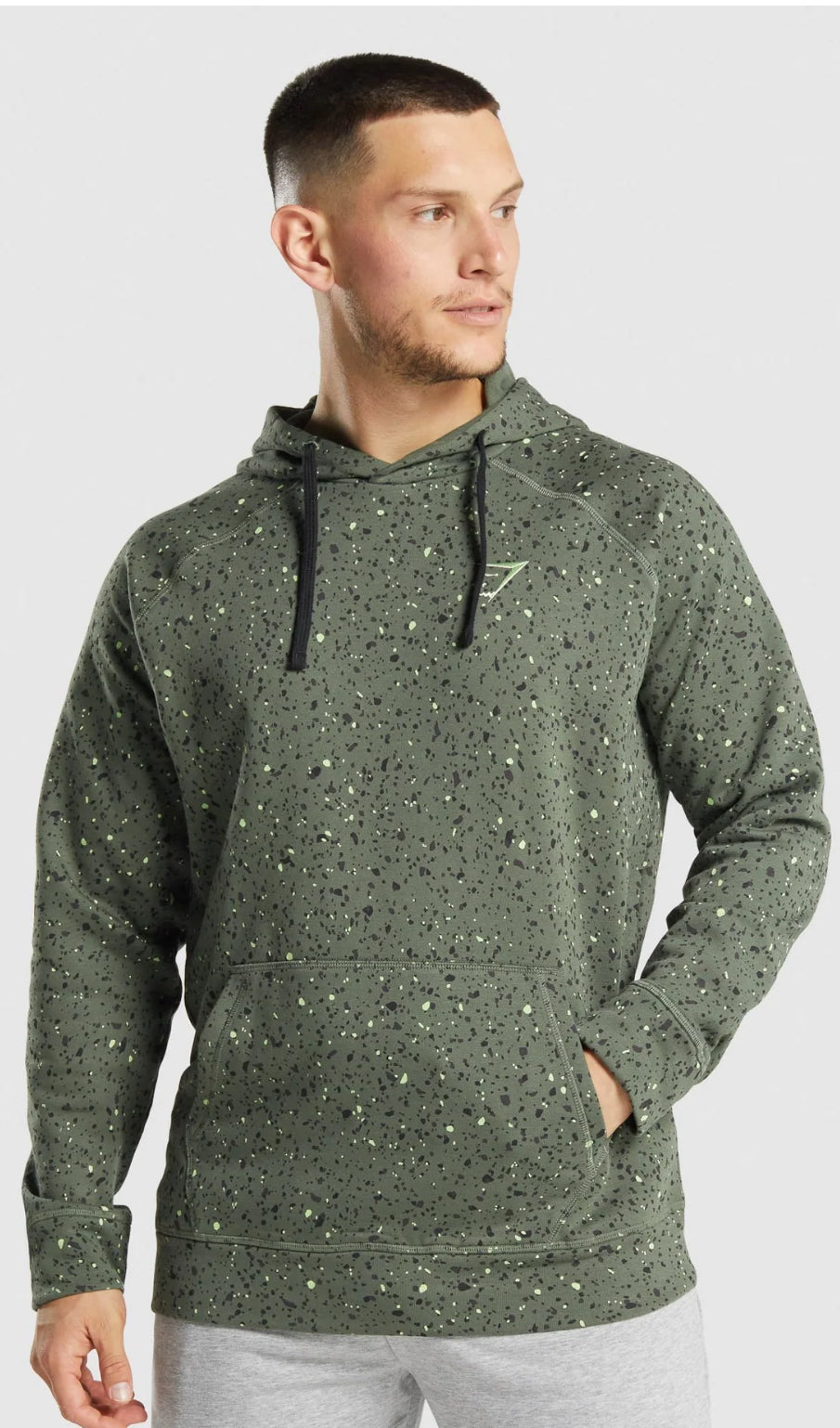 Gymshark Micro Print Hoodie (XL)