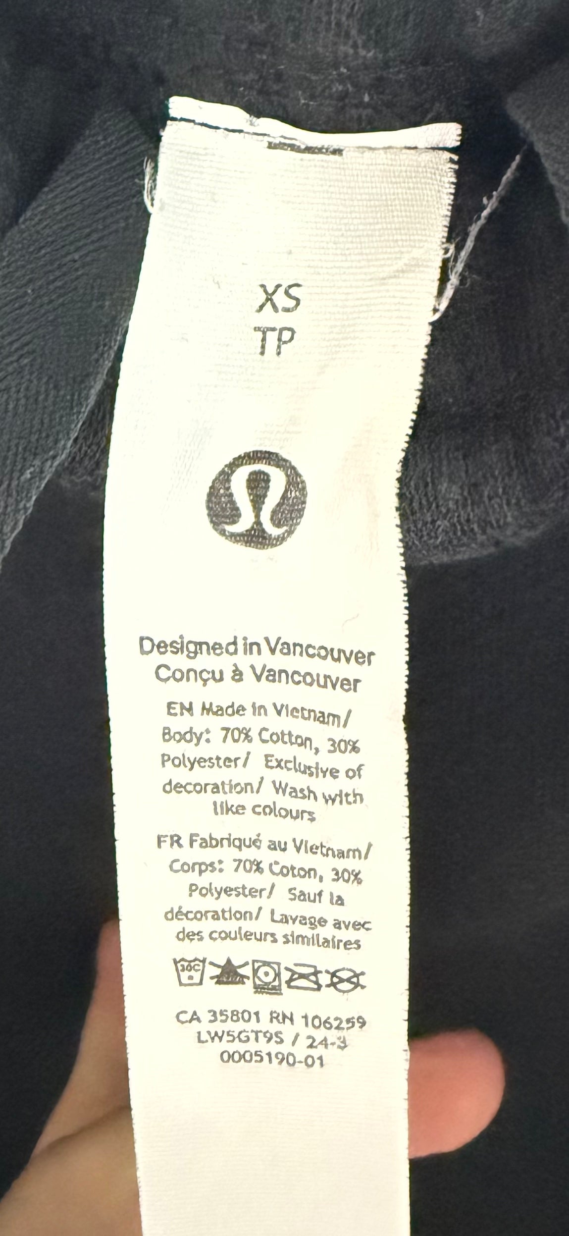 Lululemon Scuba Barrel Leg MR Pant 26” (XS)