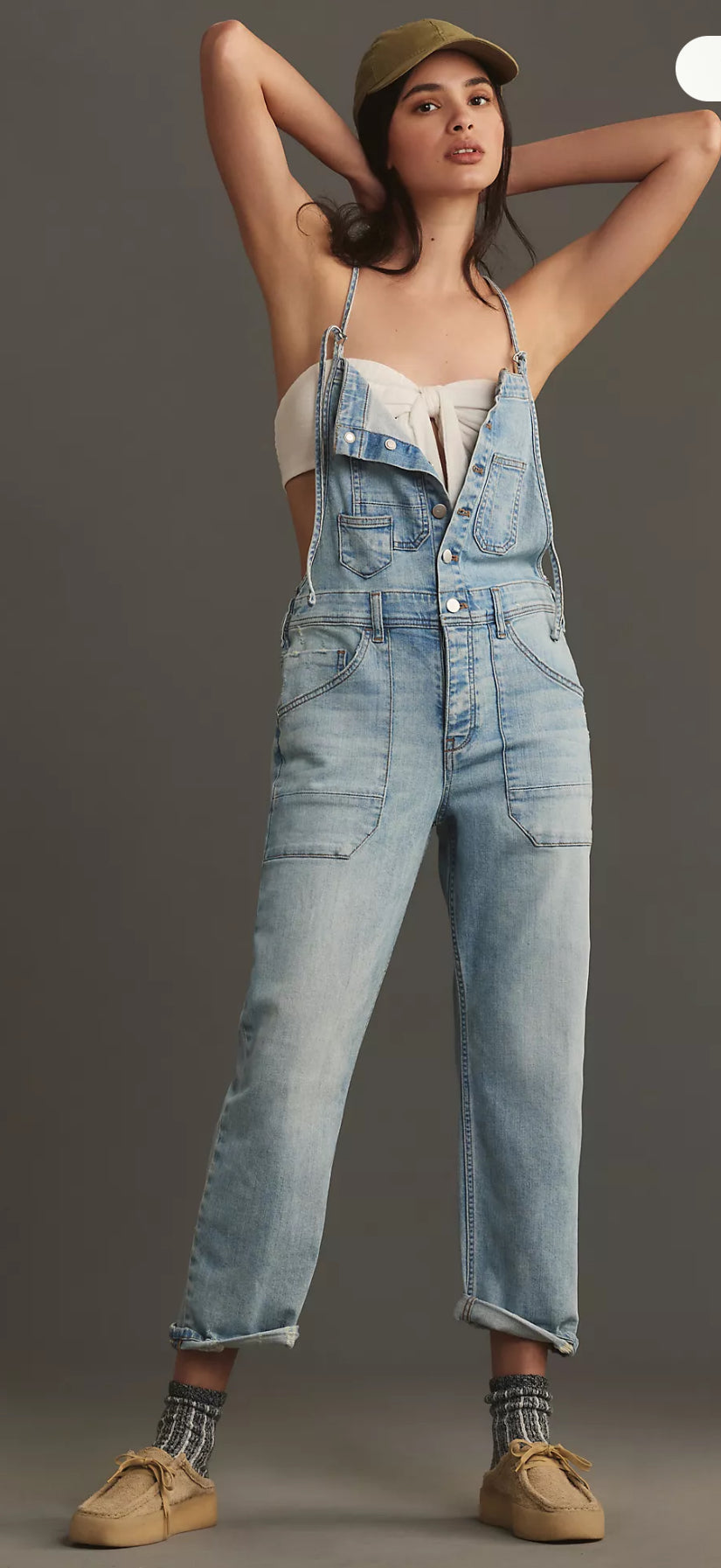 Anthropologie Pilcro Painters Overalls (L)