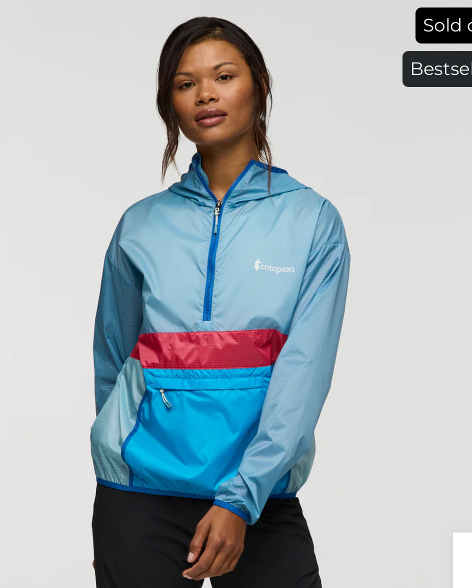 Cotopaxi Teca Half Zip Windbreaker (S/M)