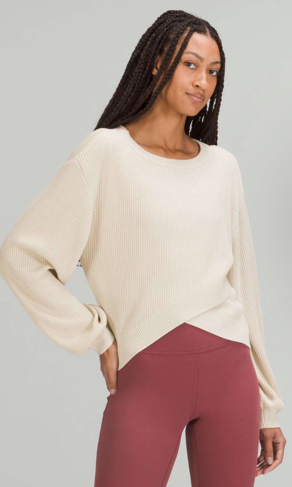 Lululemon Reversible Crossover Sweater (2)