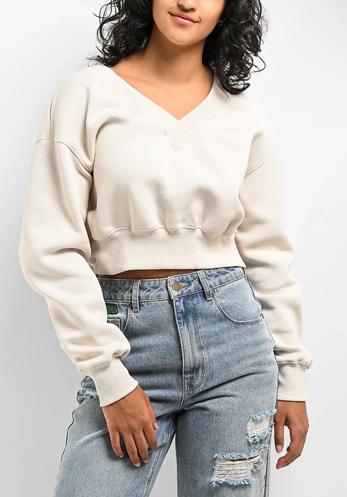 Nike Phoenix V Crop Sweater (L)