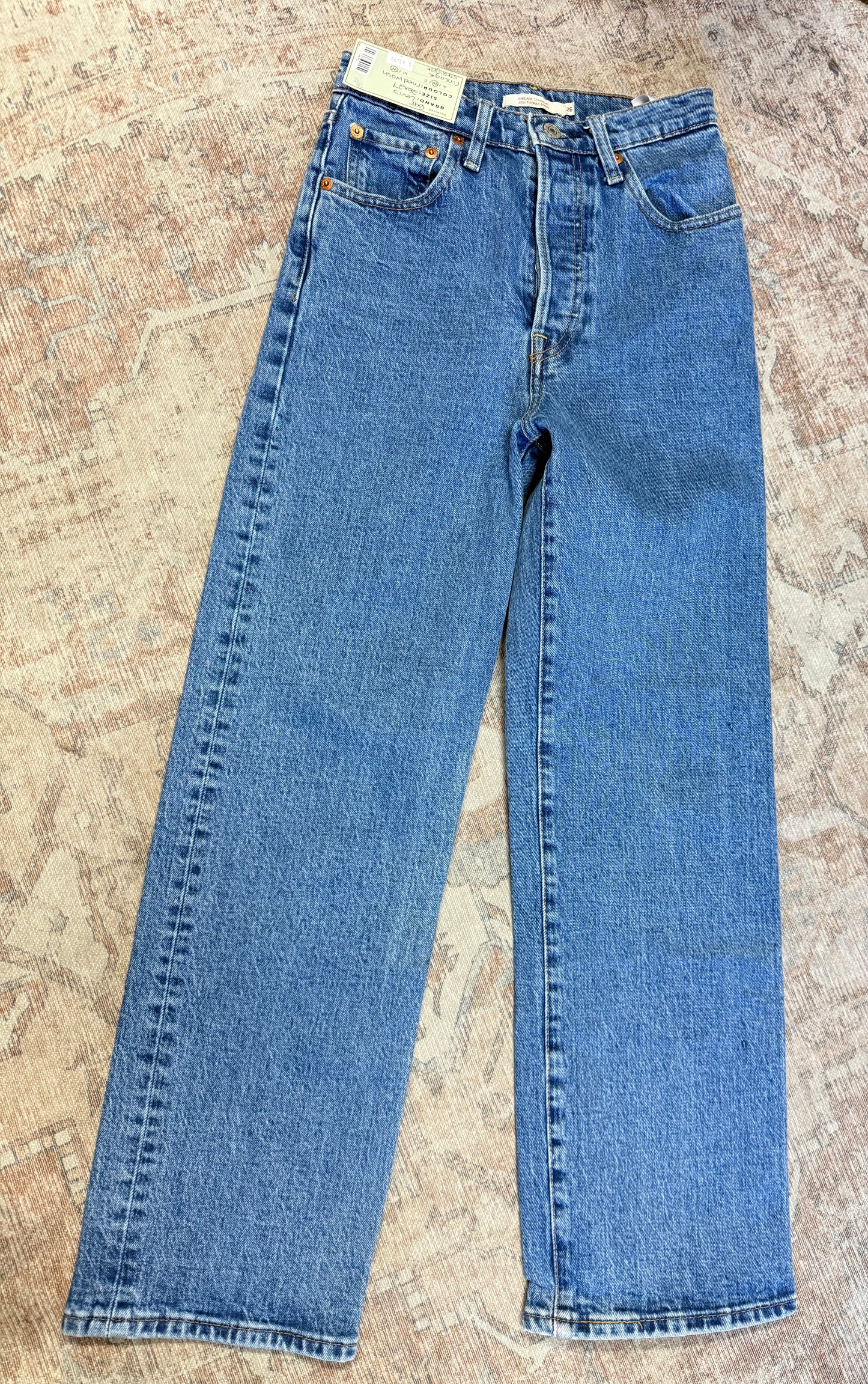 Levi’s Ribcage Straight HR Jeans (26x27)