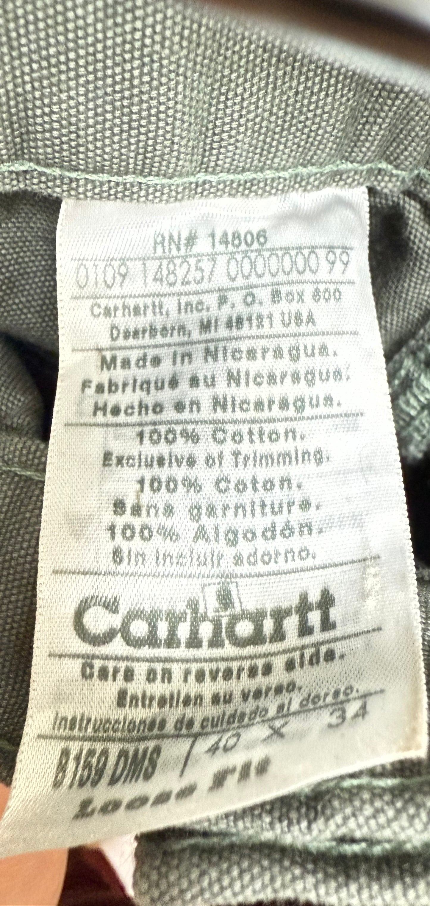 Carhartt Loose Fit Pant (40x34)