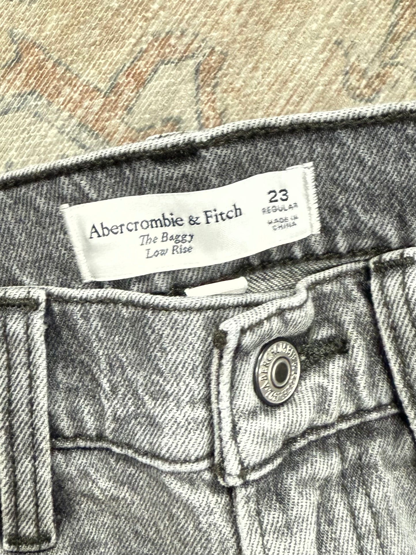 Abercrombie Baggy Low Jeans (23x31)