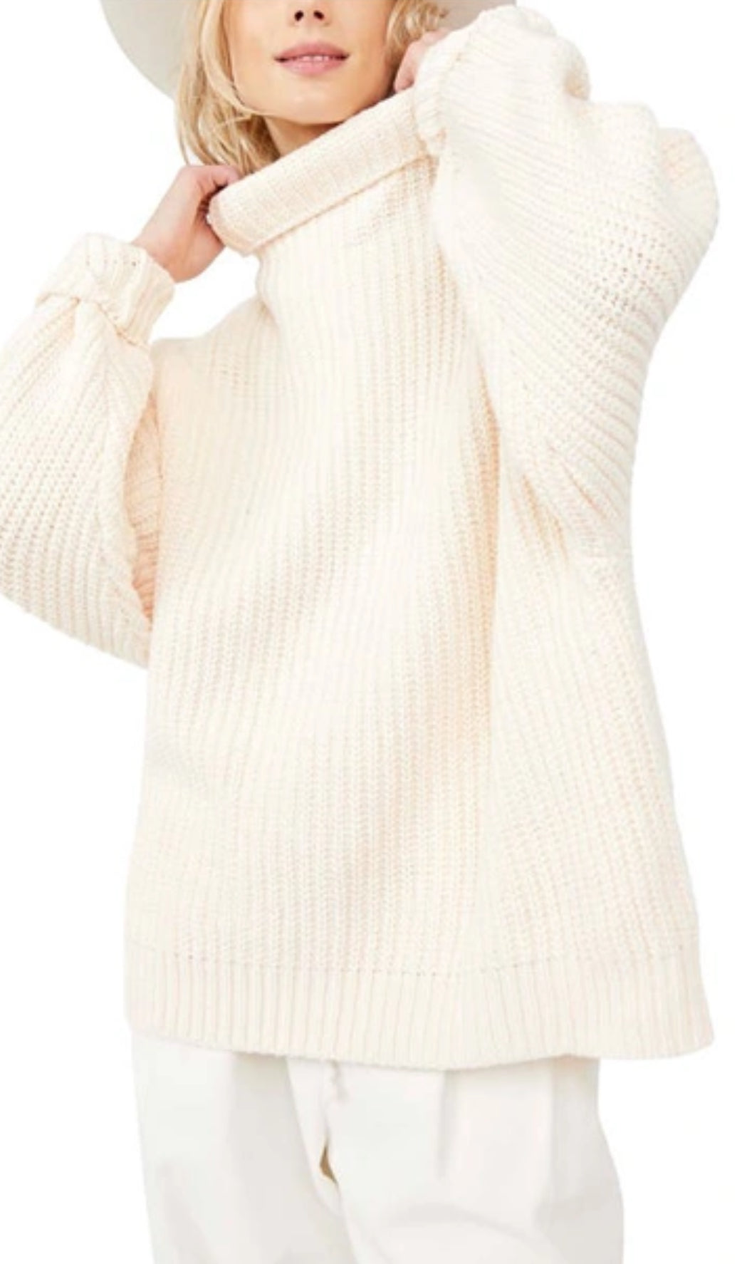 Free People Swim Too Deep Turtleneck (XS)