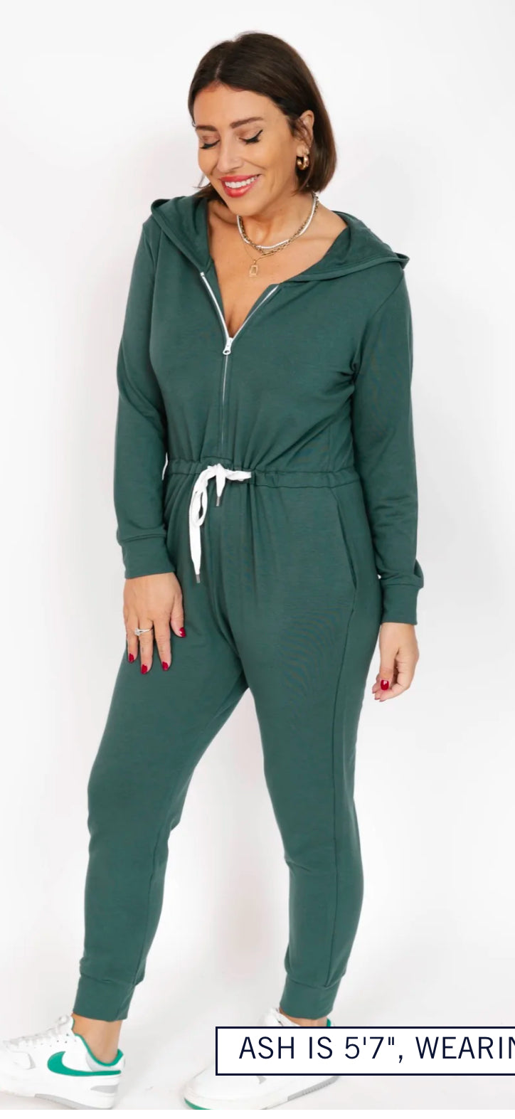 Smash & Tess Harris Hoodie Romper (L)