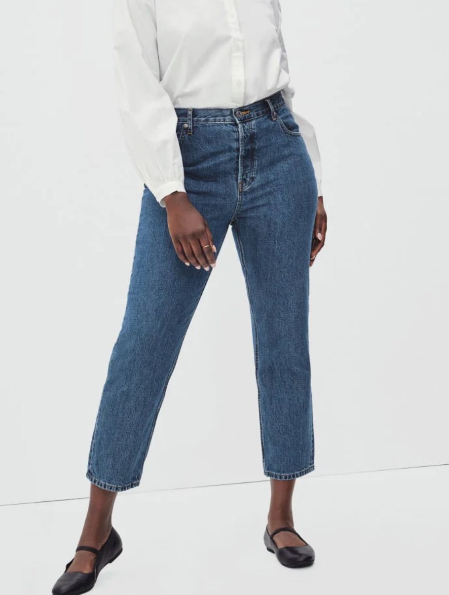 Everlane Cheeky ‘90s Curvy Straight Jeans (29x27)