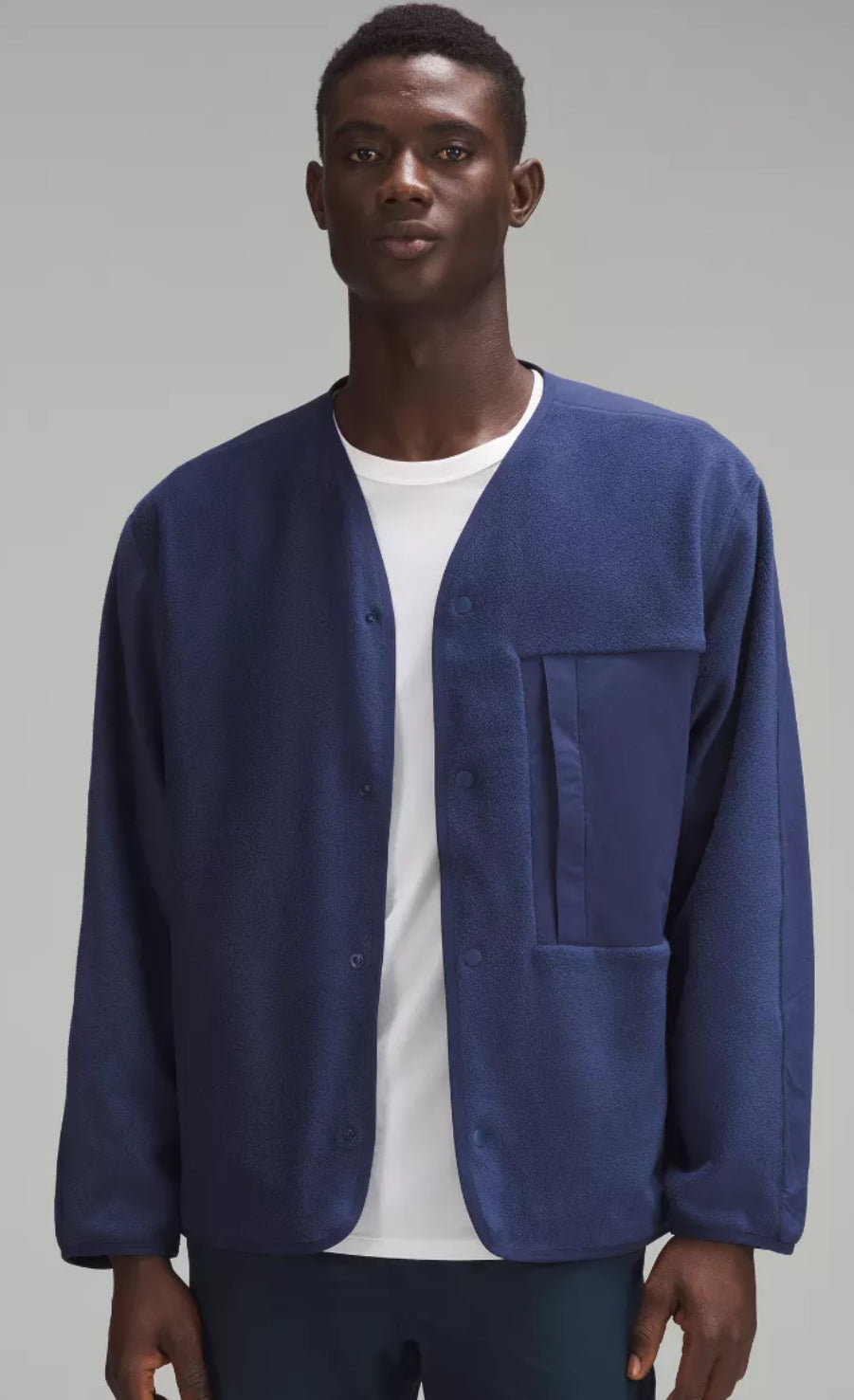 Lululemon Fleece Snap Cardigan (L)