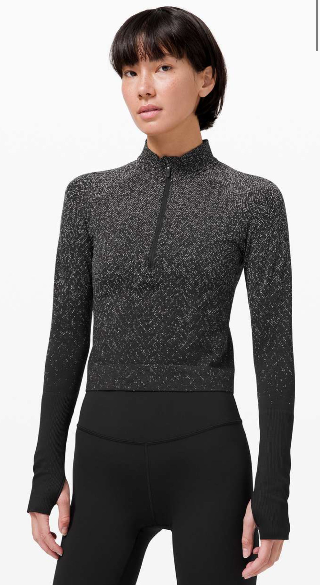 Lululemon Rest Less Cropped Half Zip (6)