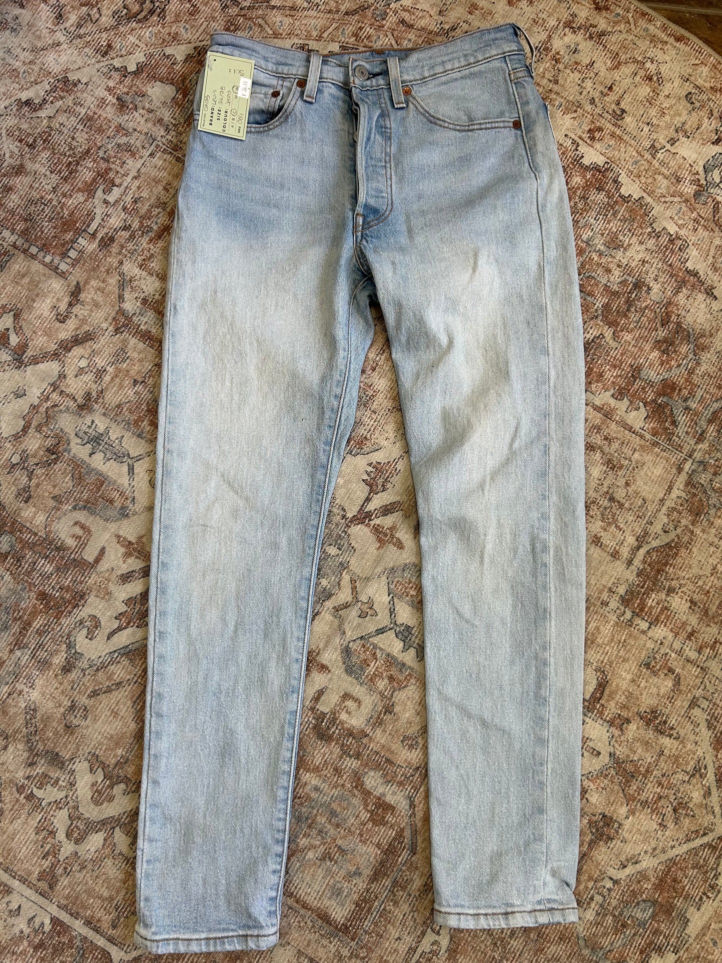 Levi 501 Skinny HR Jeans (26x28)