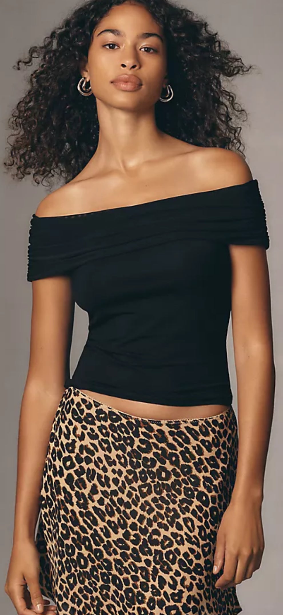 Reformation Rosaline Off Shoulder Tank (S)