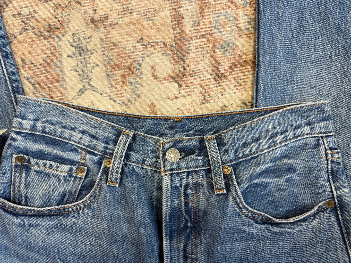 Levi 501 Skinny HR Jeans (27x32)