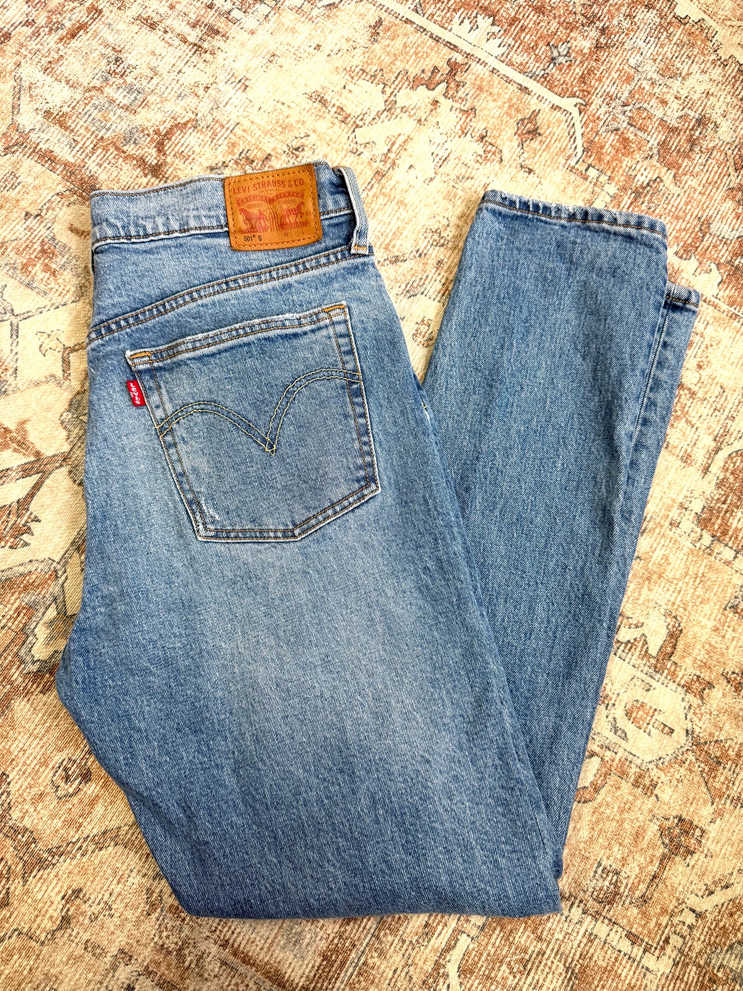 Levi 501 Skinny HR Jeans (31x30)
