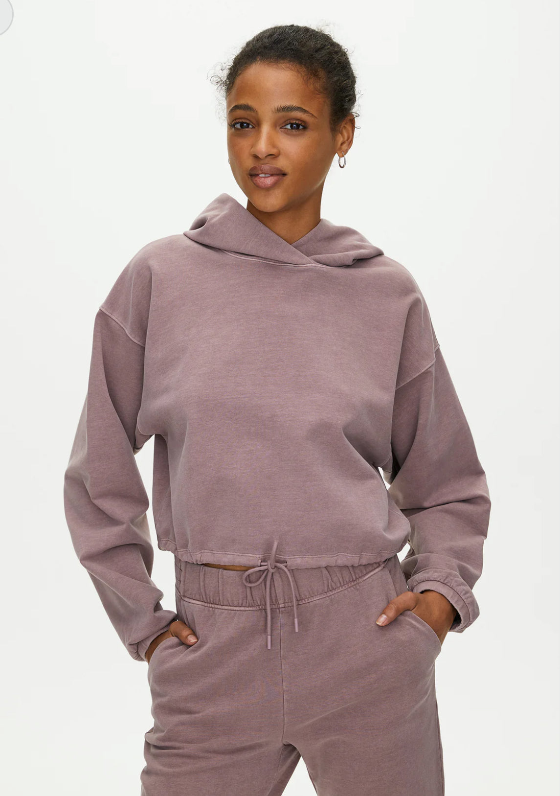 Aritzia Babaton Weekender Crop Hoodie (XS)