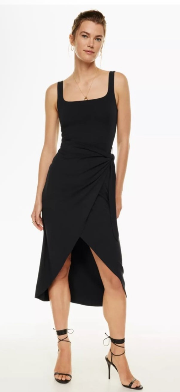 Aritzia Wilfred Saturn Midi Dress (L)