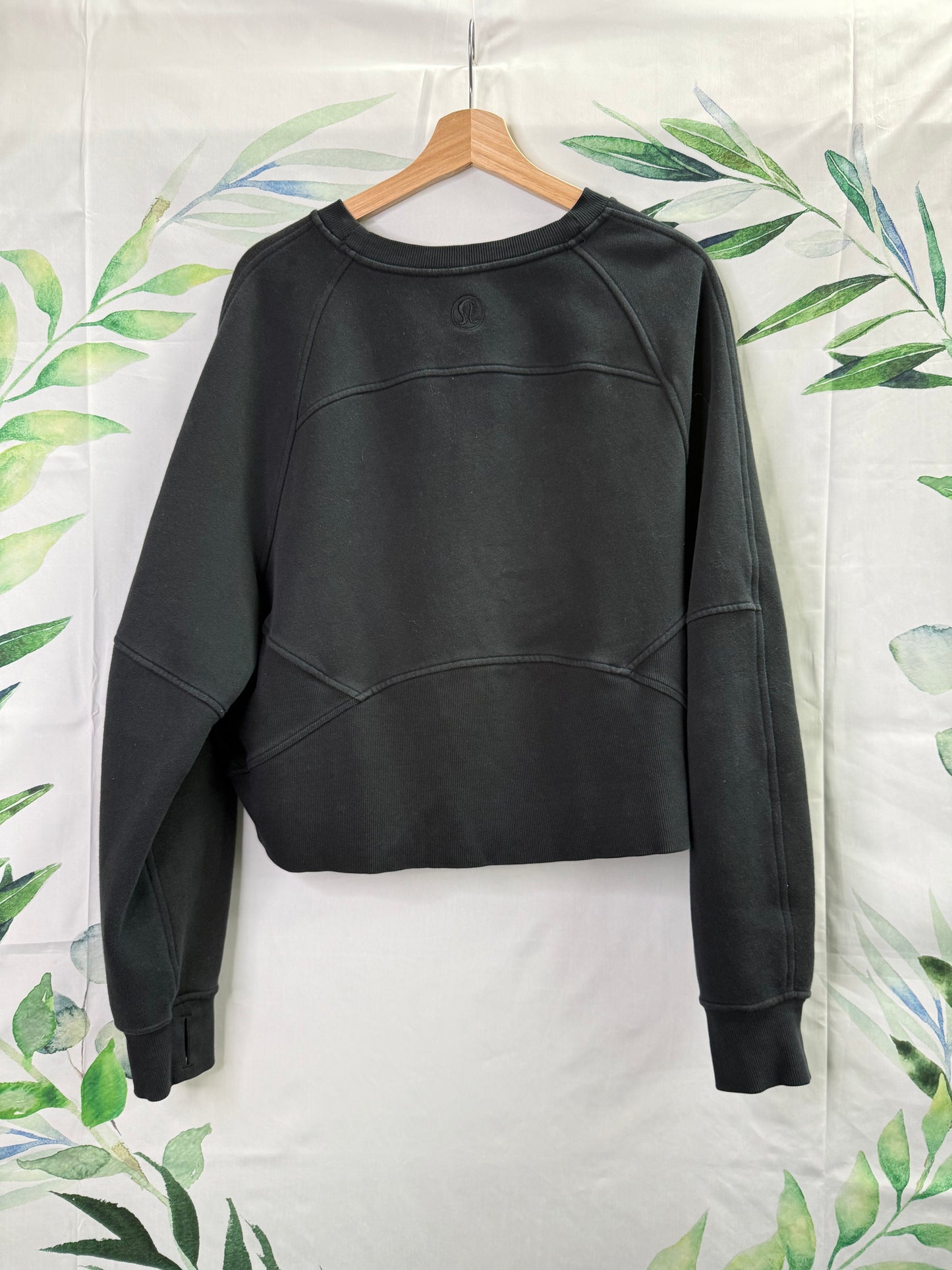 Lululemon Scuba Oversized Embroidered Crewneck (M/L)